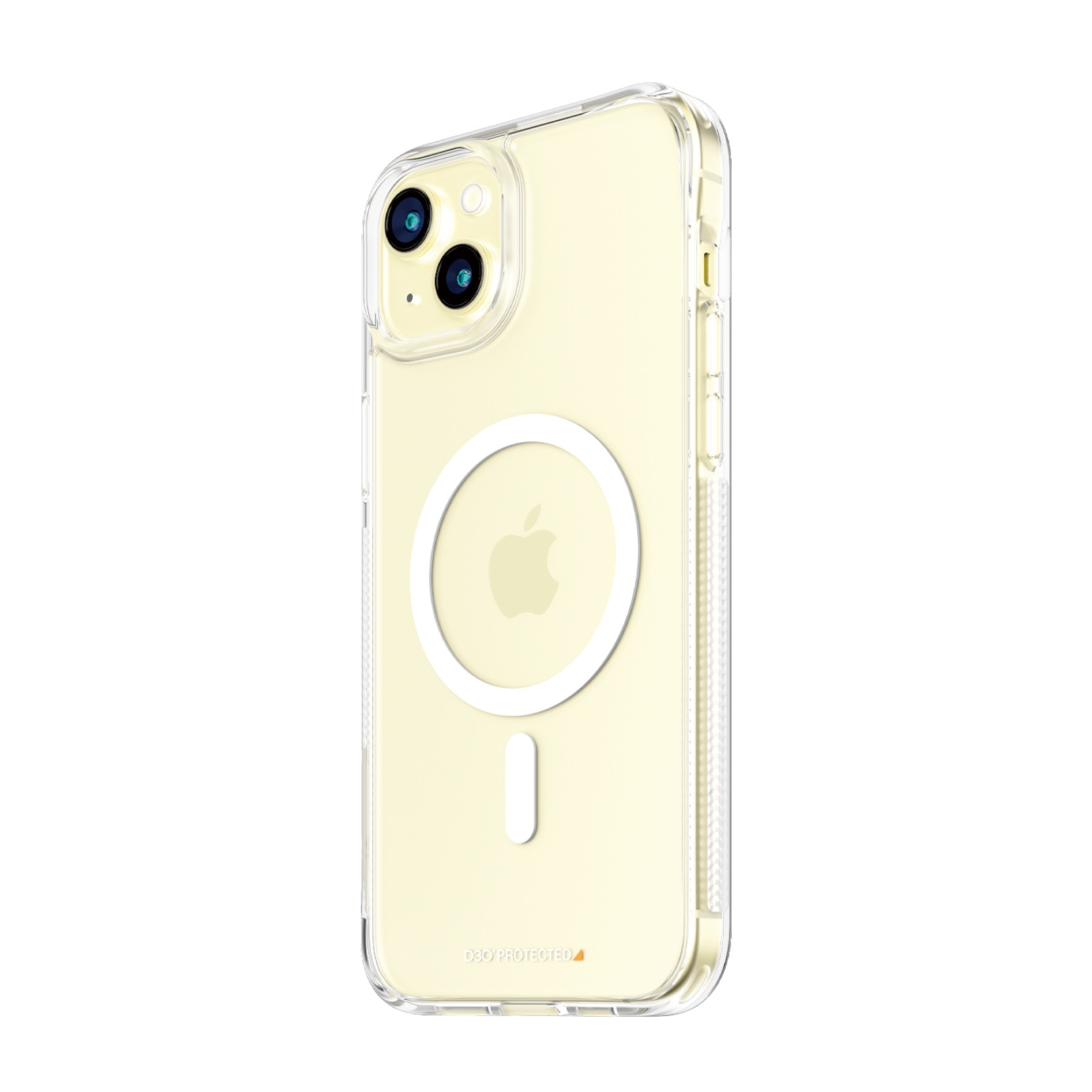 Cover Hardcase D3O MagSafe iPhone 15 Plus transparente