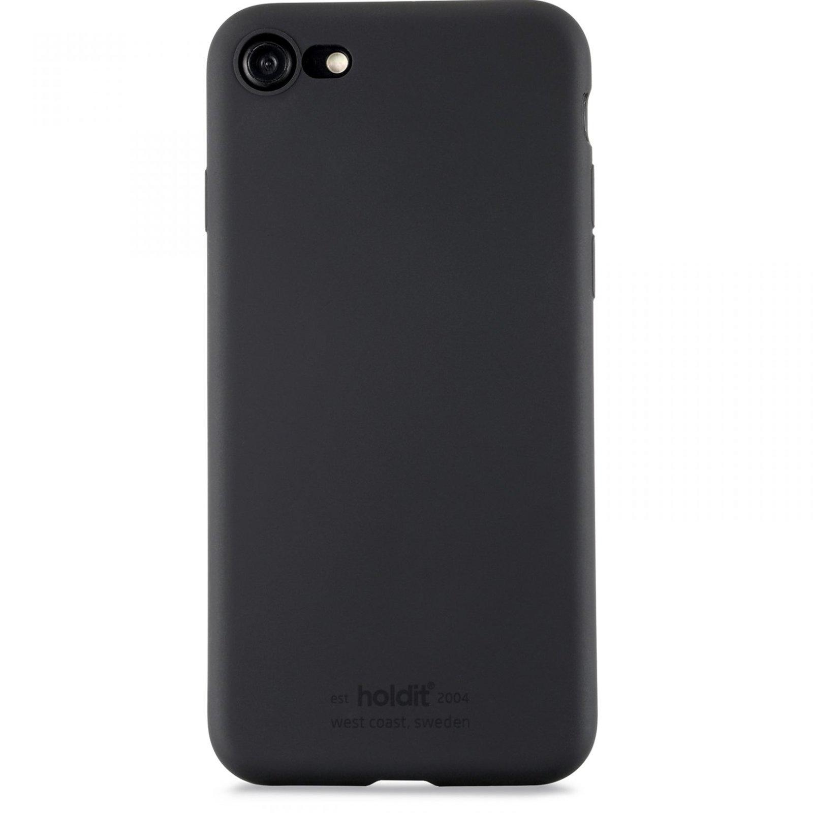 Cover in silicone iPhone 8 nero