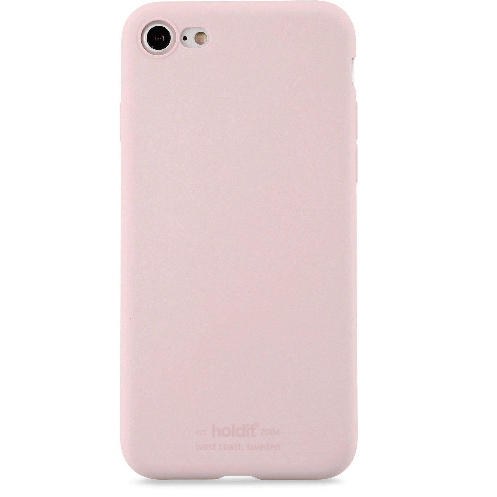 Cover in silicone iPhone SE (2020) Blush Pink