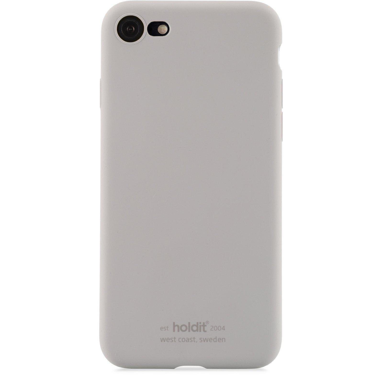 Cover in silicone iPhone 7/8/SE Taupe