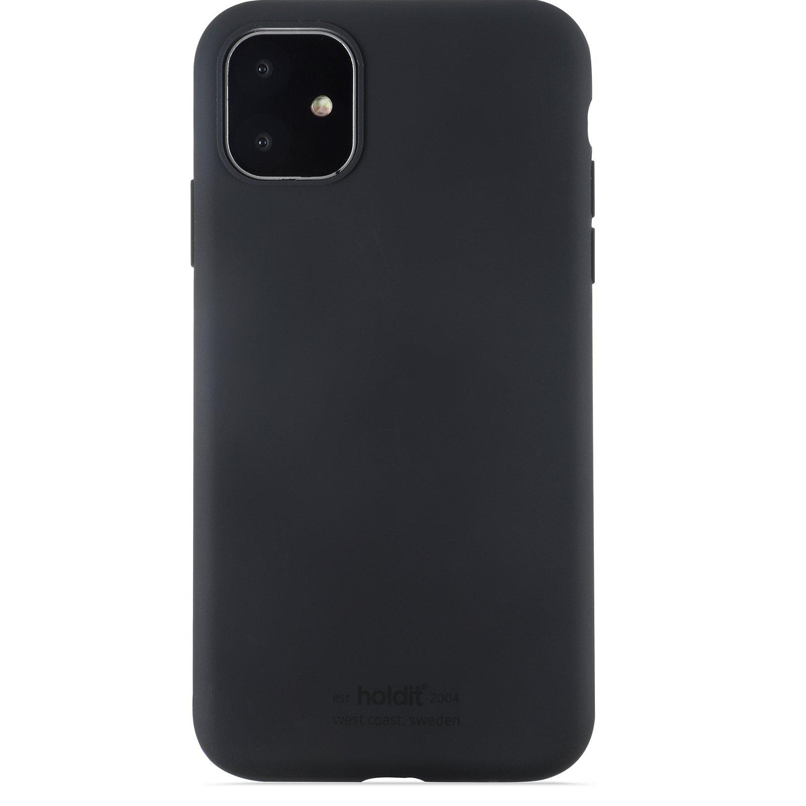 Cover in silicone iPhone XR Black