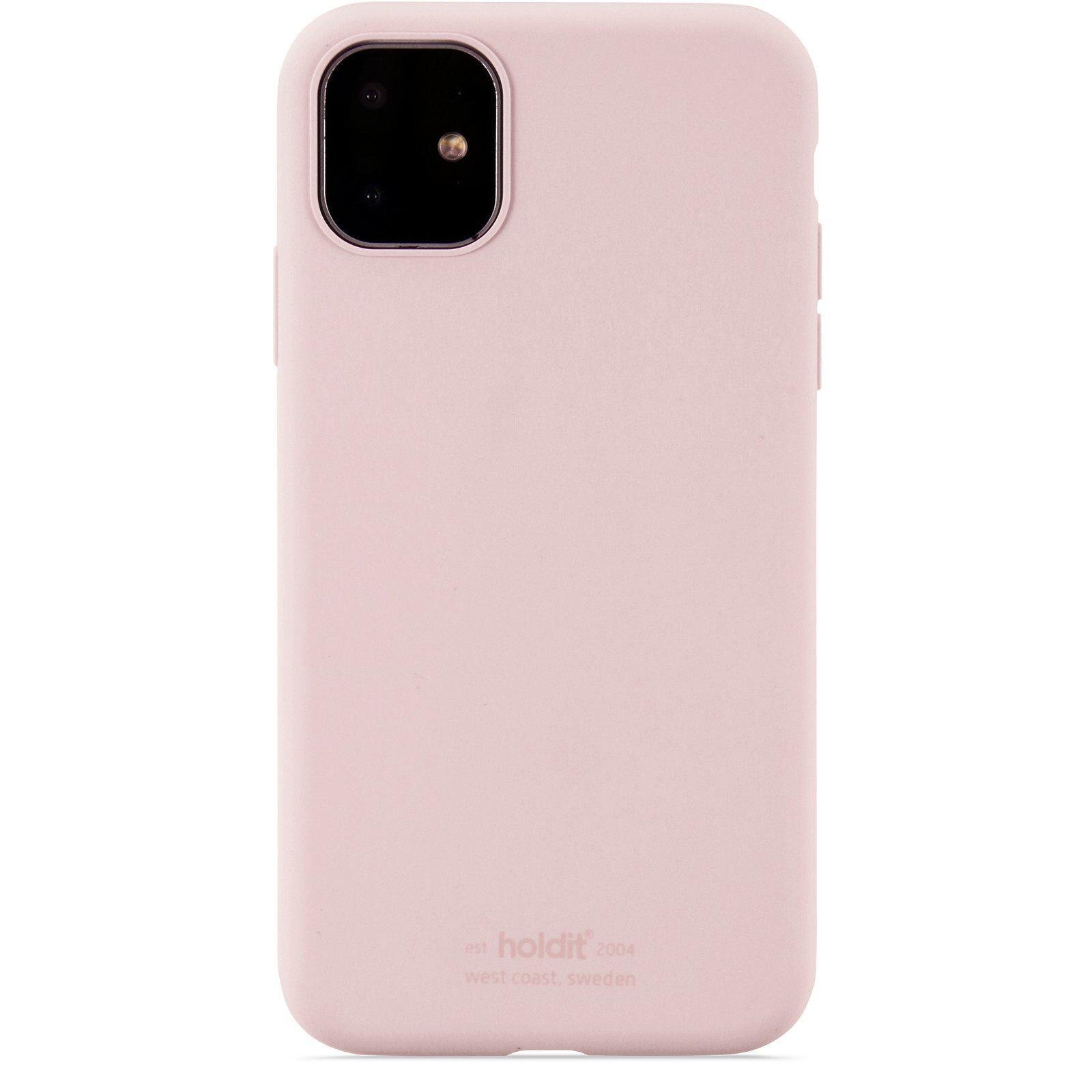 Cover in silicone iPhone 11 Blush Pink