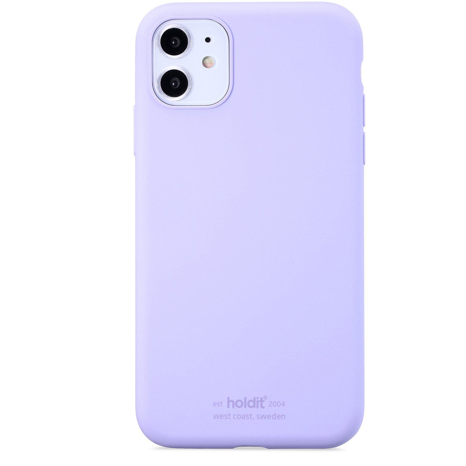 Cover in silicone iPhone XR Lavanda