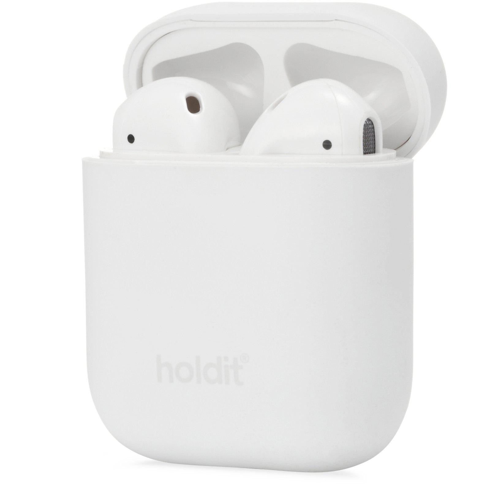 Custodia in silicone AirPods Nygård White