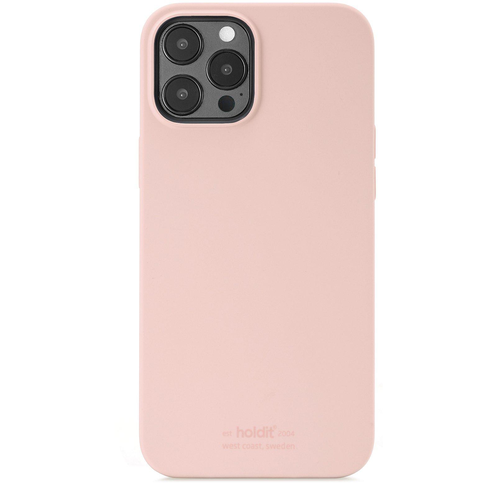 Cover in silicone per Apple iPhone 12 Pro Max Rosa