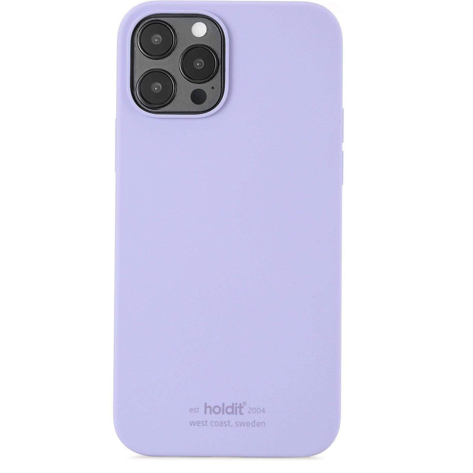 Cover in silicone iPhone 12 Pro Max Lavanda