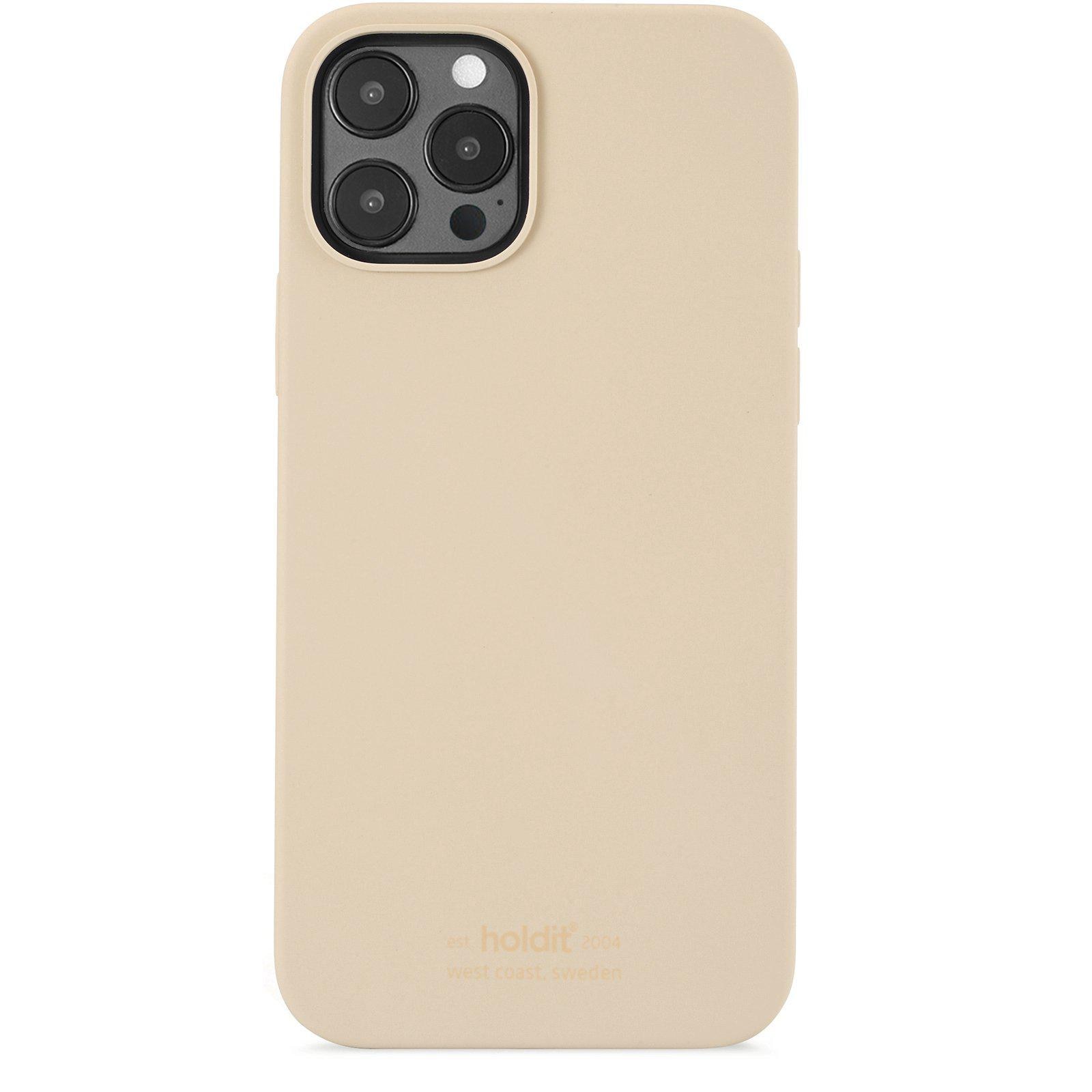 Cover in silicone iPhone 12/12 Pro Beige