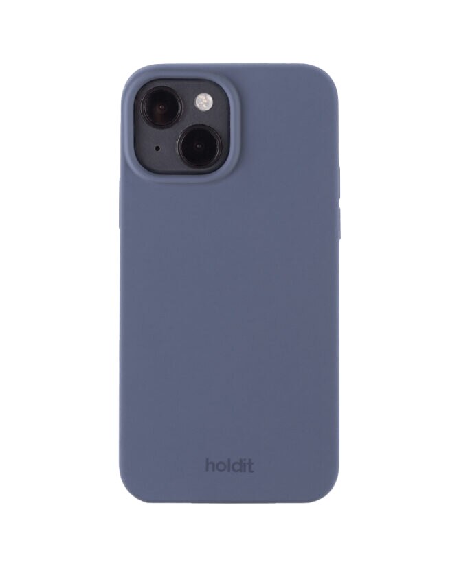 Cover in silicone iPhone 14 Pacific Blue