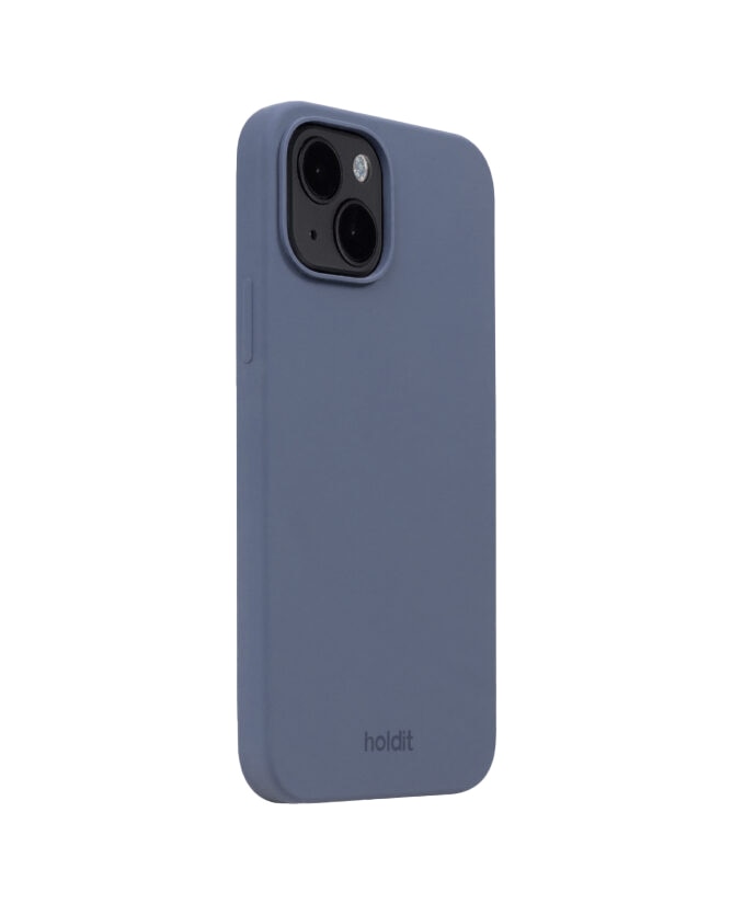 Cover in silicone iPhone 14 Pacific Blue