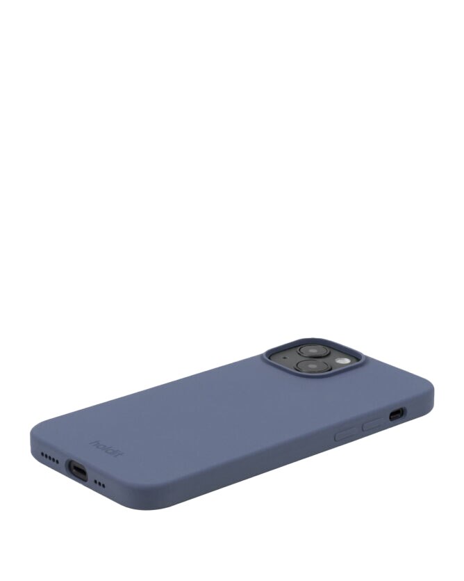 Cover in silicone per iPhone 14 Blu