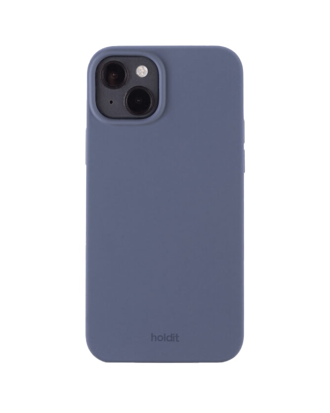 Cover in silicone iPhone 14 Plus Pacific Blue