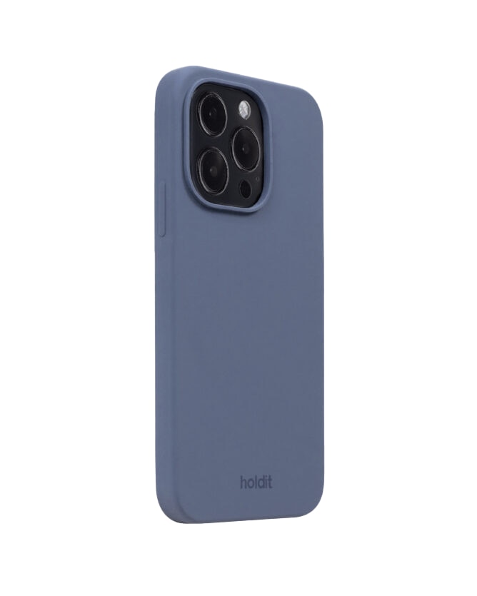 Cover in silicone iPhone 14 Pro Pacific Blue