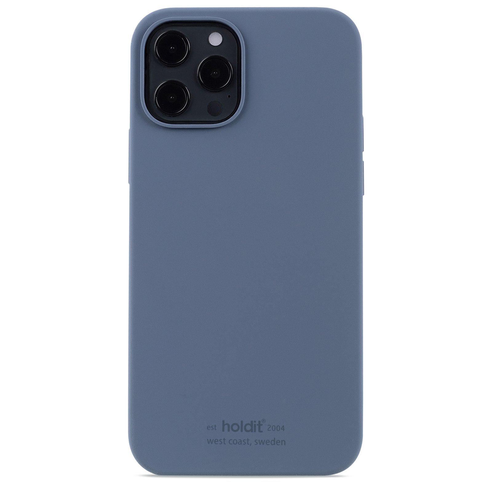 Cover in silicone iPhone 12/12 Pro Pacific Blue