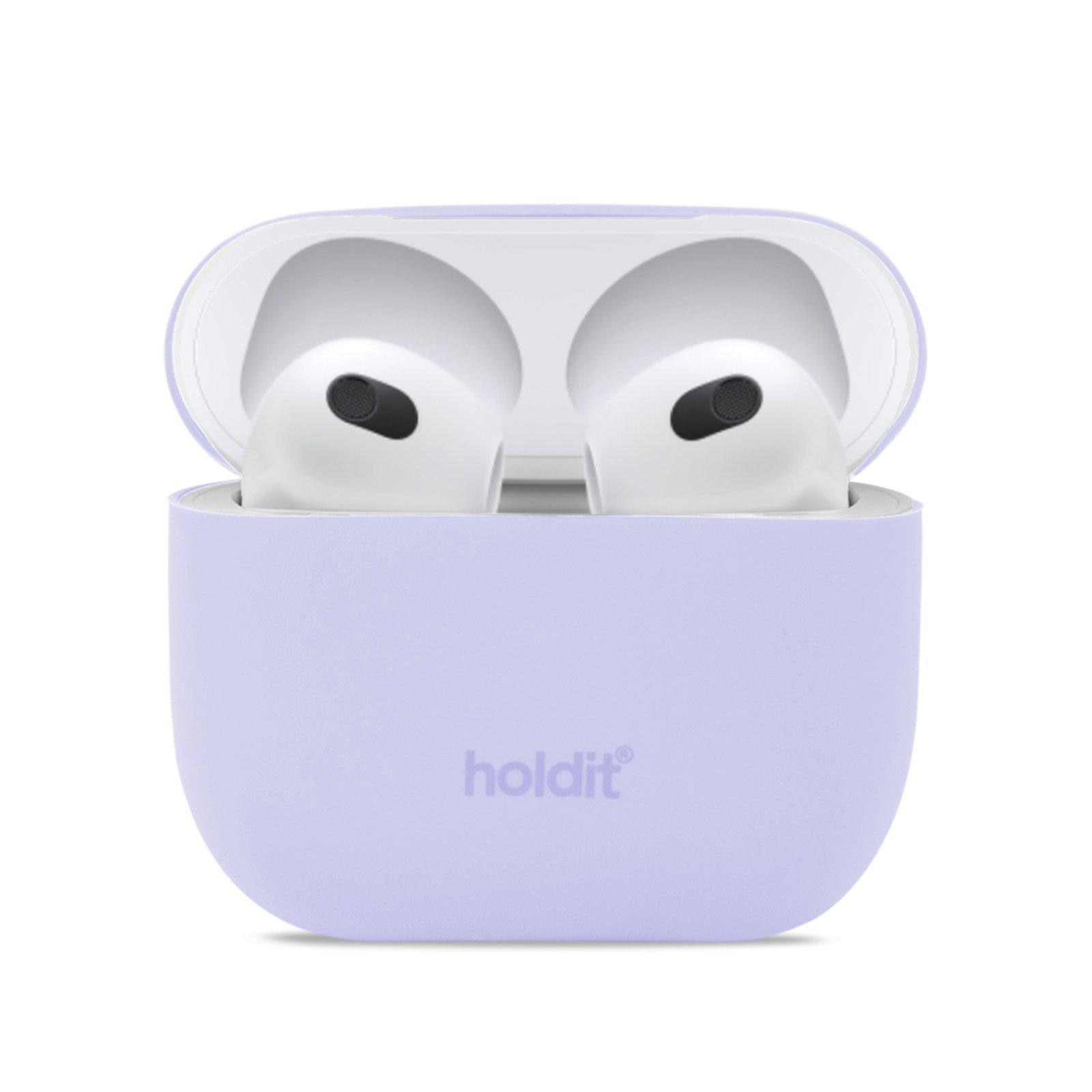 Custodia in silicone AirPods 3 Lavanda