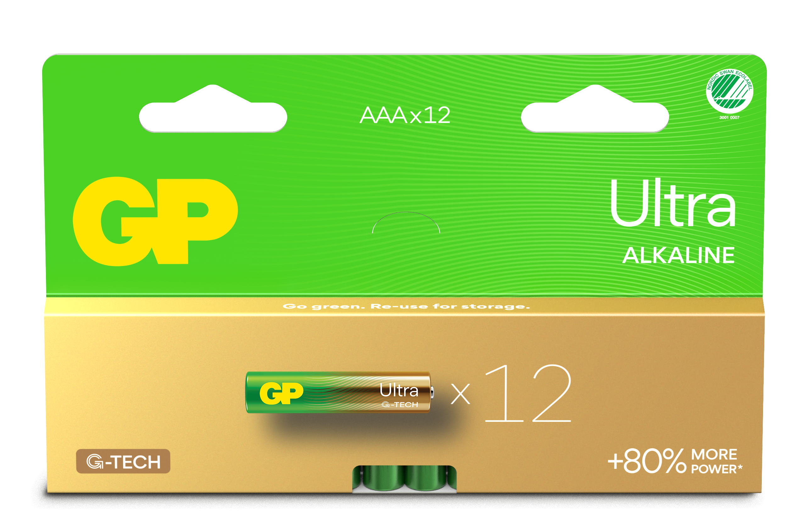 Pila alcalina AAA Ultra 24AU/LR03 (12 pezzi)