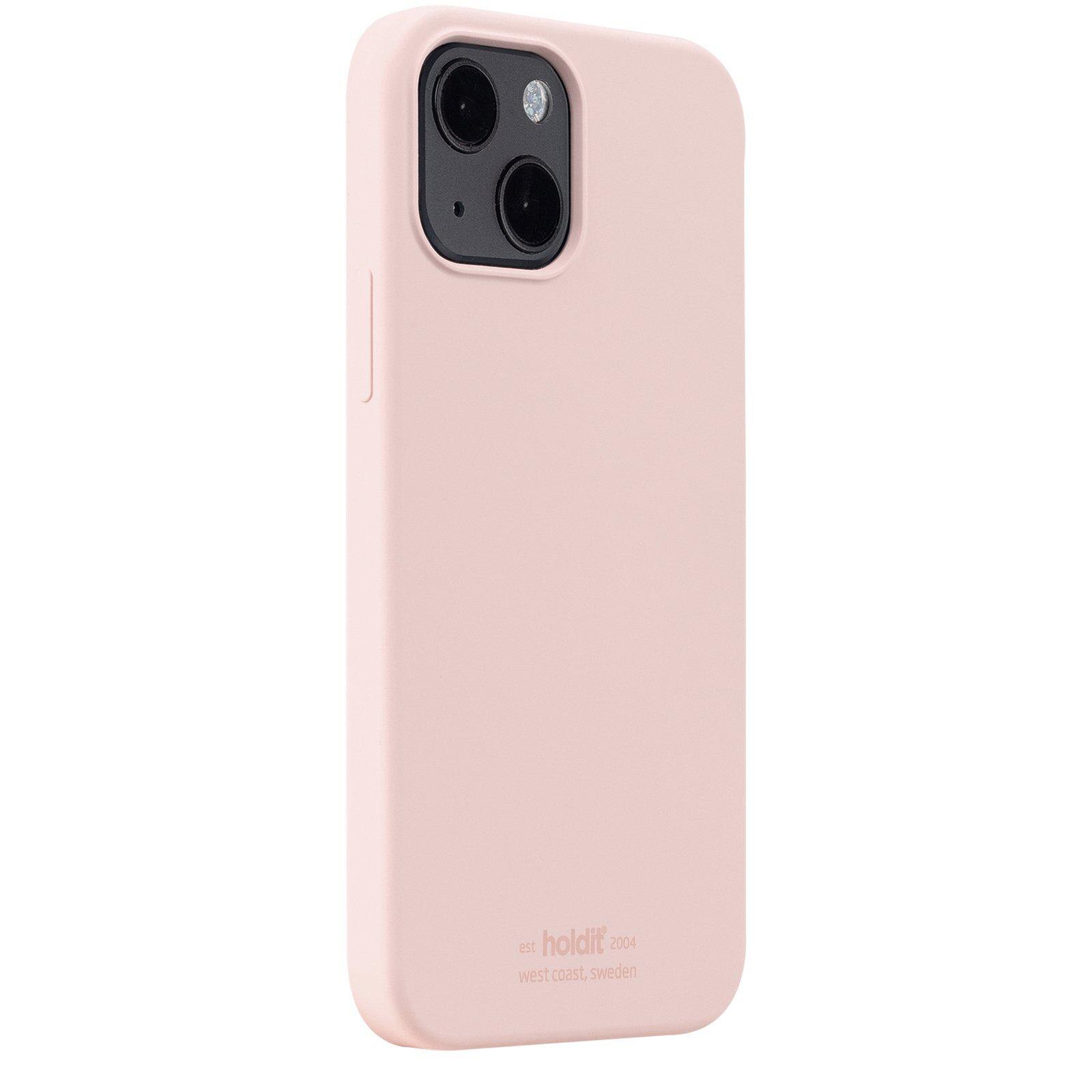 Cover in silicone iPhone 13 Mini Blush Pink