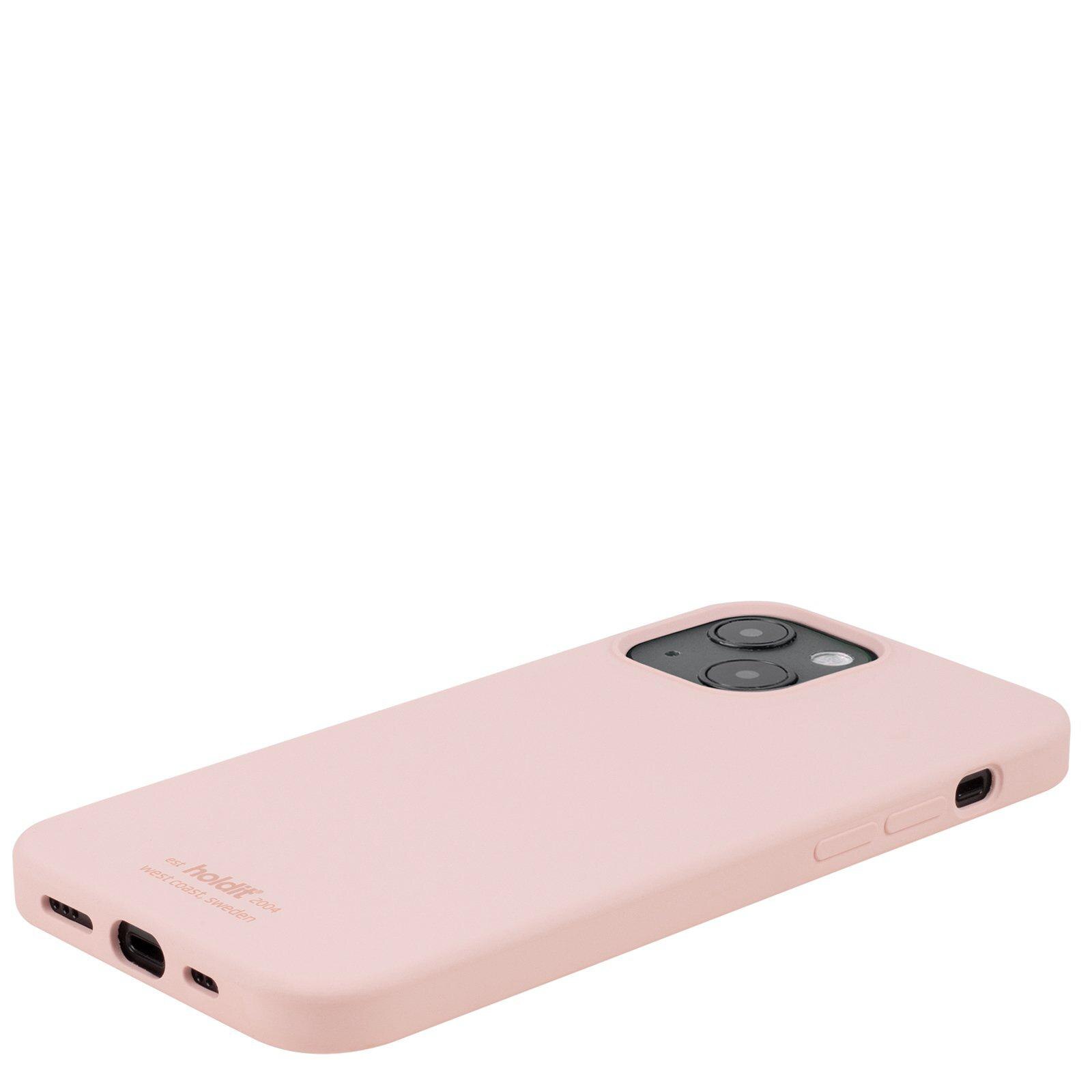 Cover in silicone iPhone 13 Mini Blush Pink