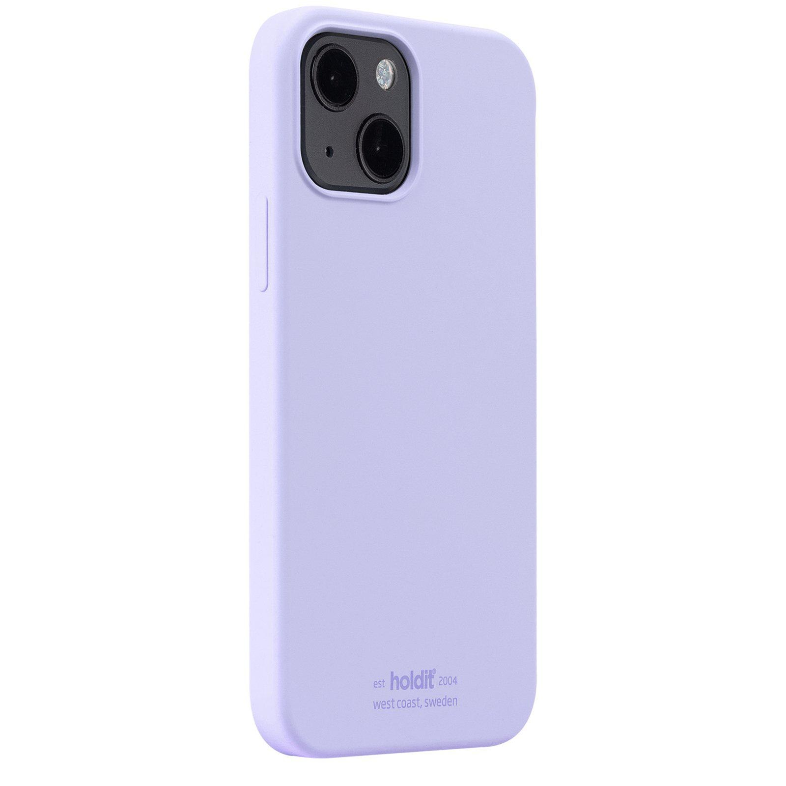 Cover in silicone iPhone 13 Lavanda