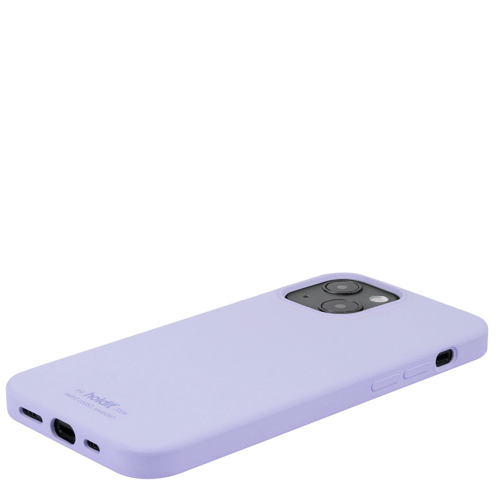 Cover in silicone iPhone 14 Lavanda