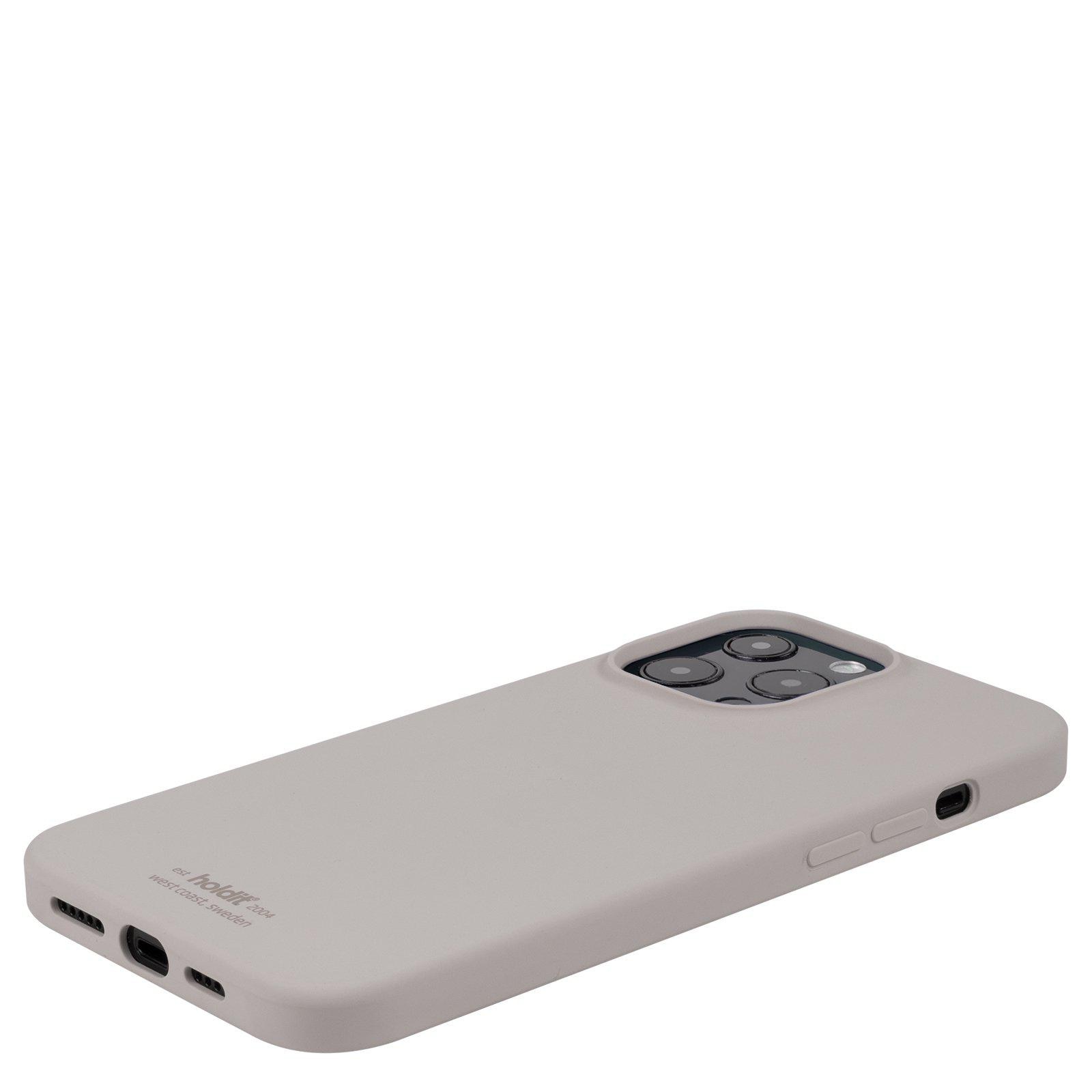 Cover in silicone per iPhone 14 Pro Taupe