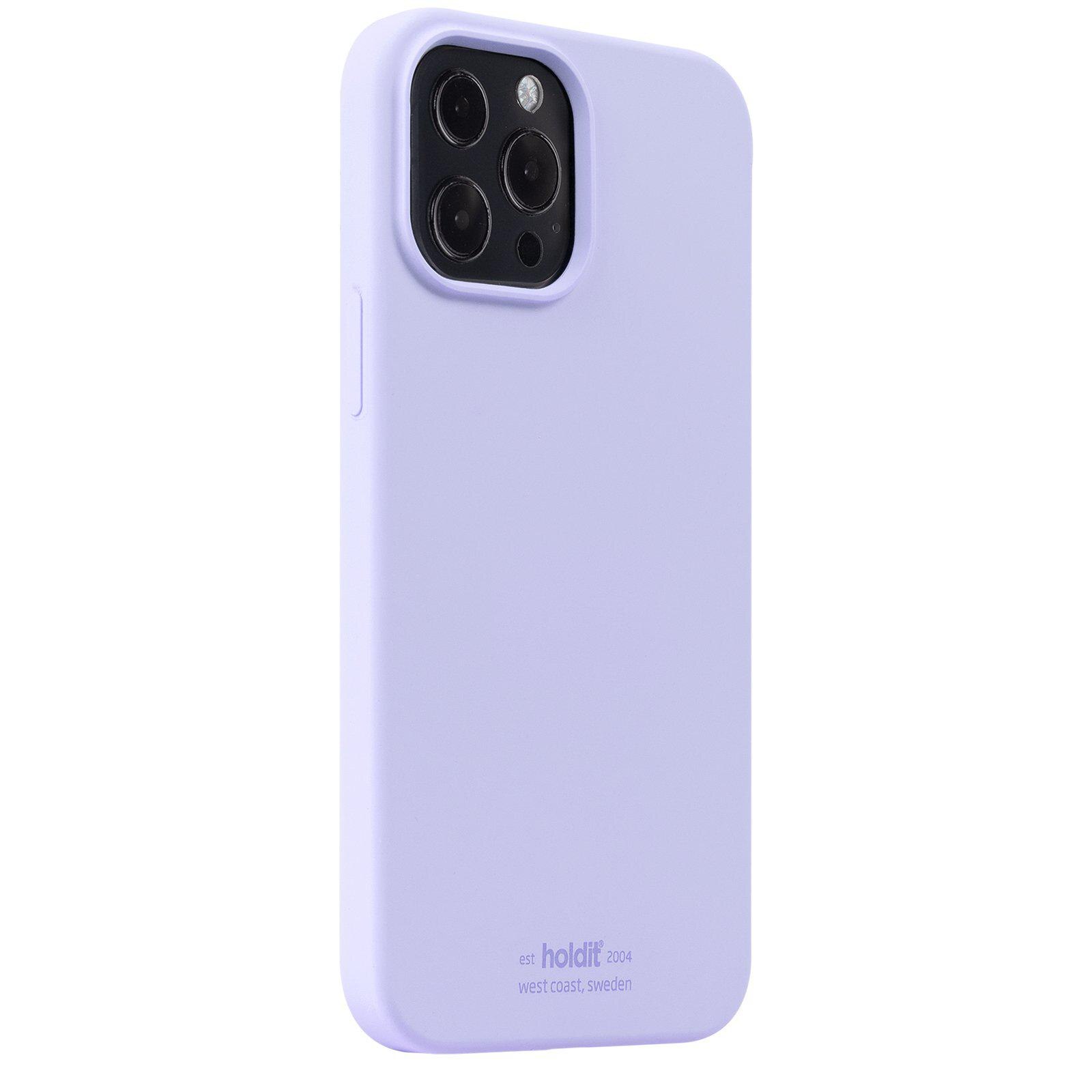 Cover in silicone iPhone 14 Pro Max Lavanda