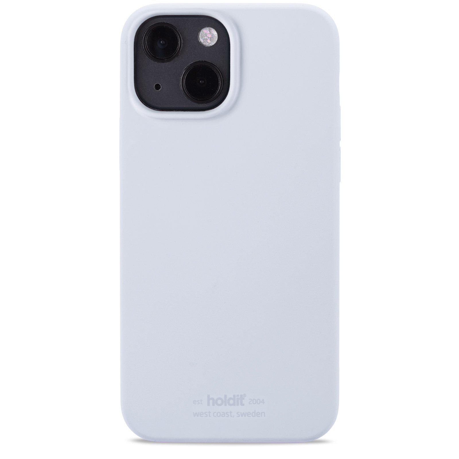 Cover in silicone per Apple iPhone 13 Blu