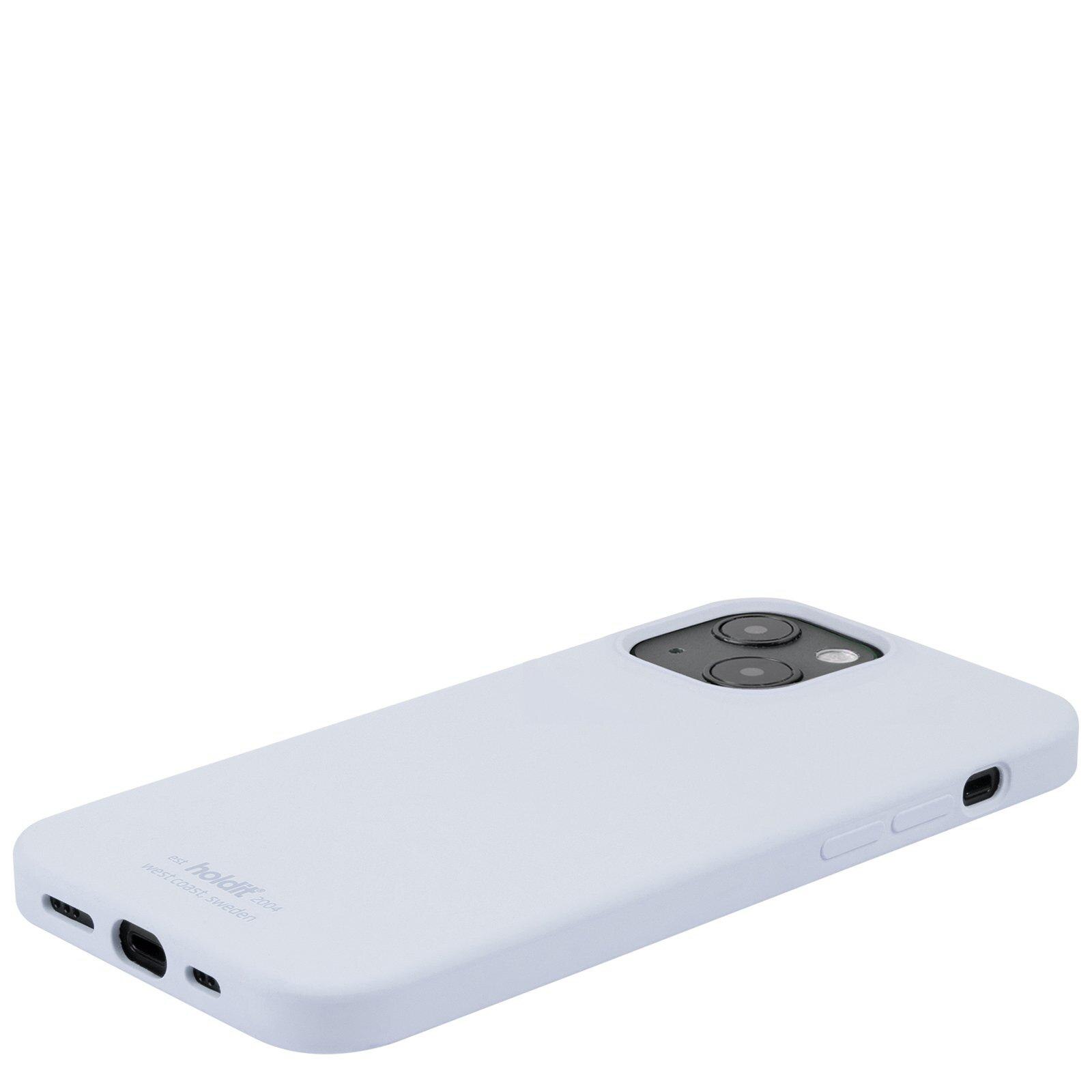 Cover in silicone per Apple iPhone 13 Blu