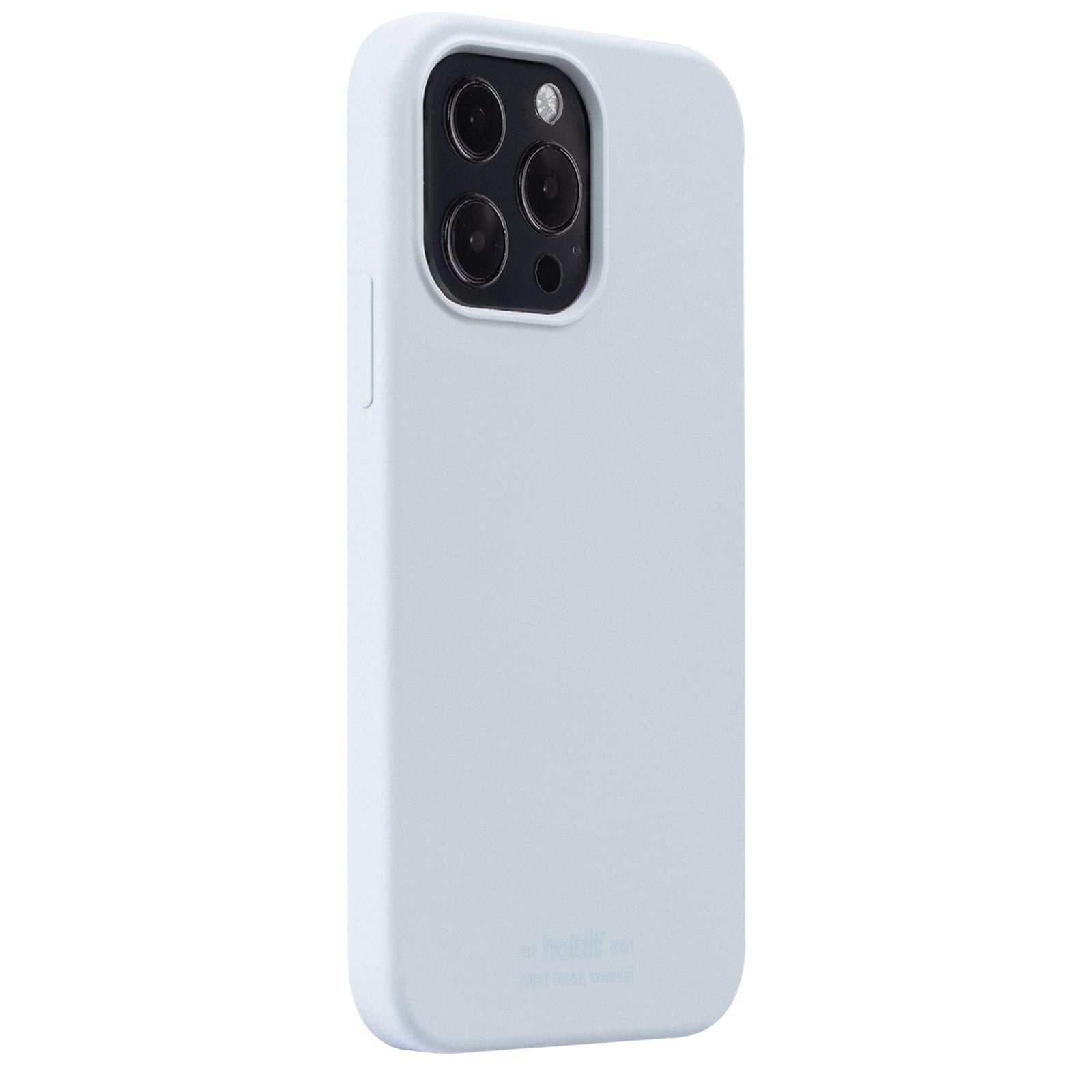 Cover in silicone per Apple iPhone 13 Pro Max Blu