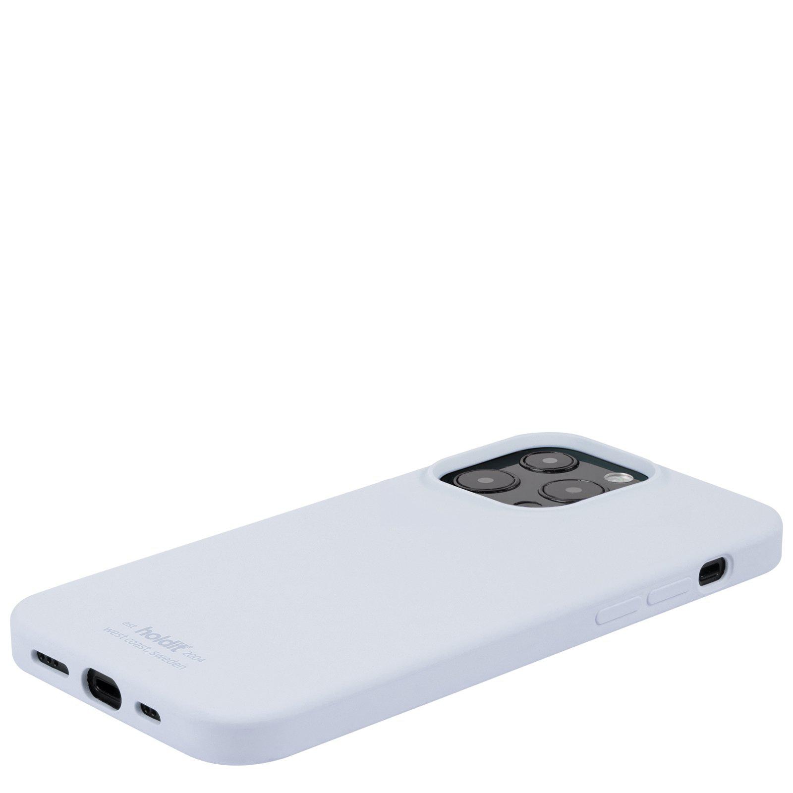 Cover in silicone per Apple iPhone 13 Pro Max Blu