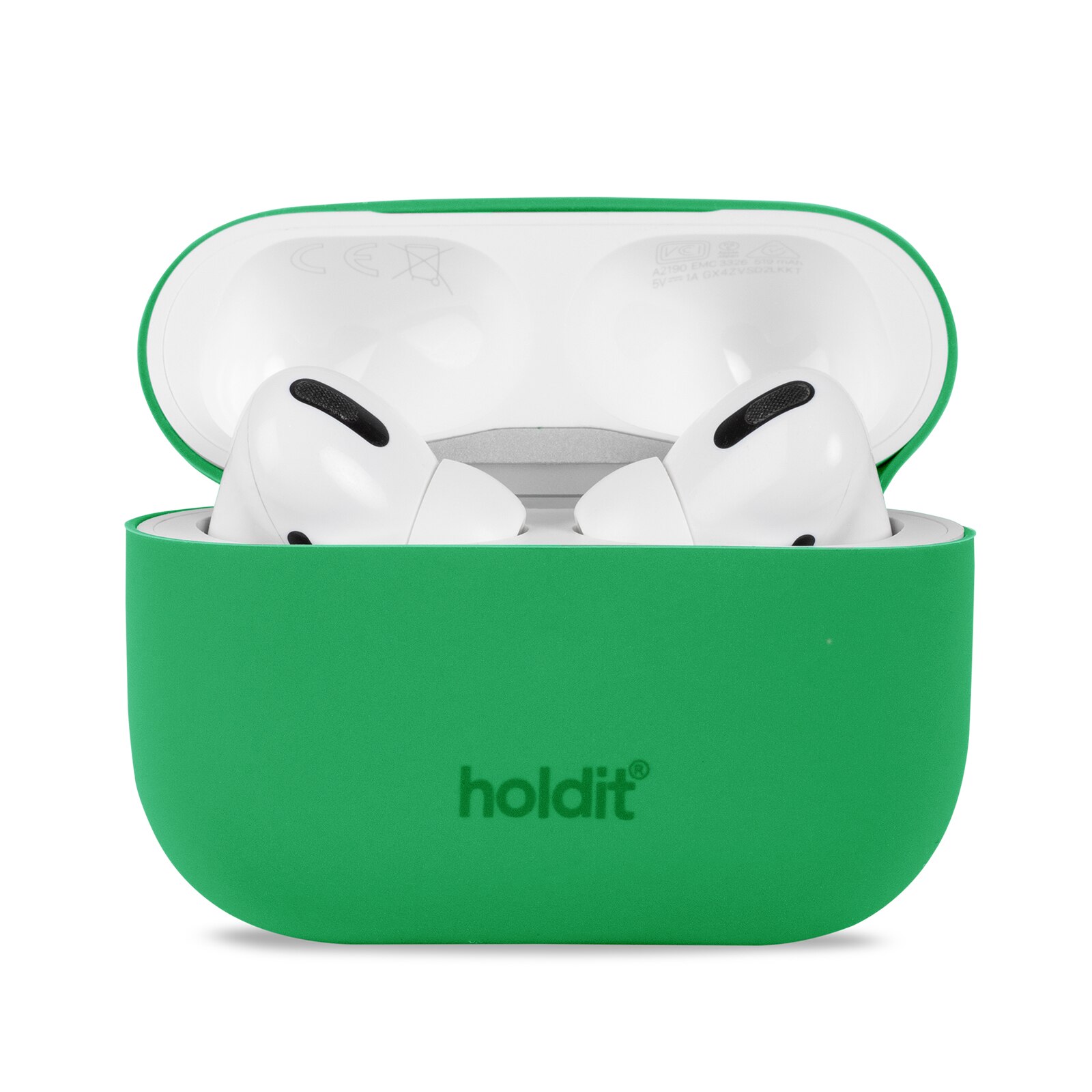 Custodia in silicone AirPods Pro Grass Green