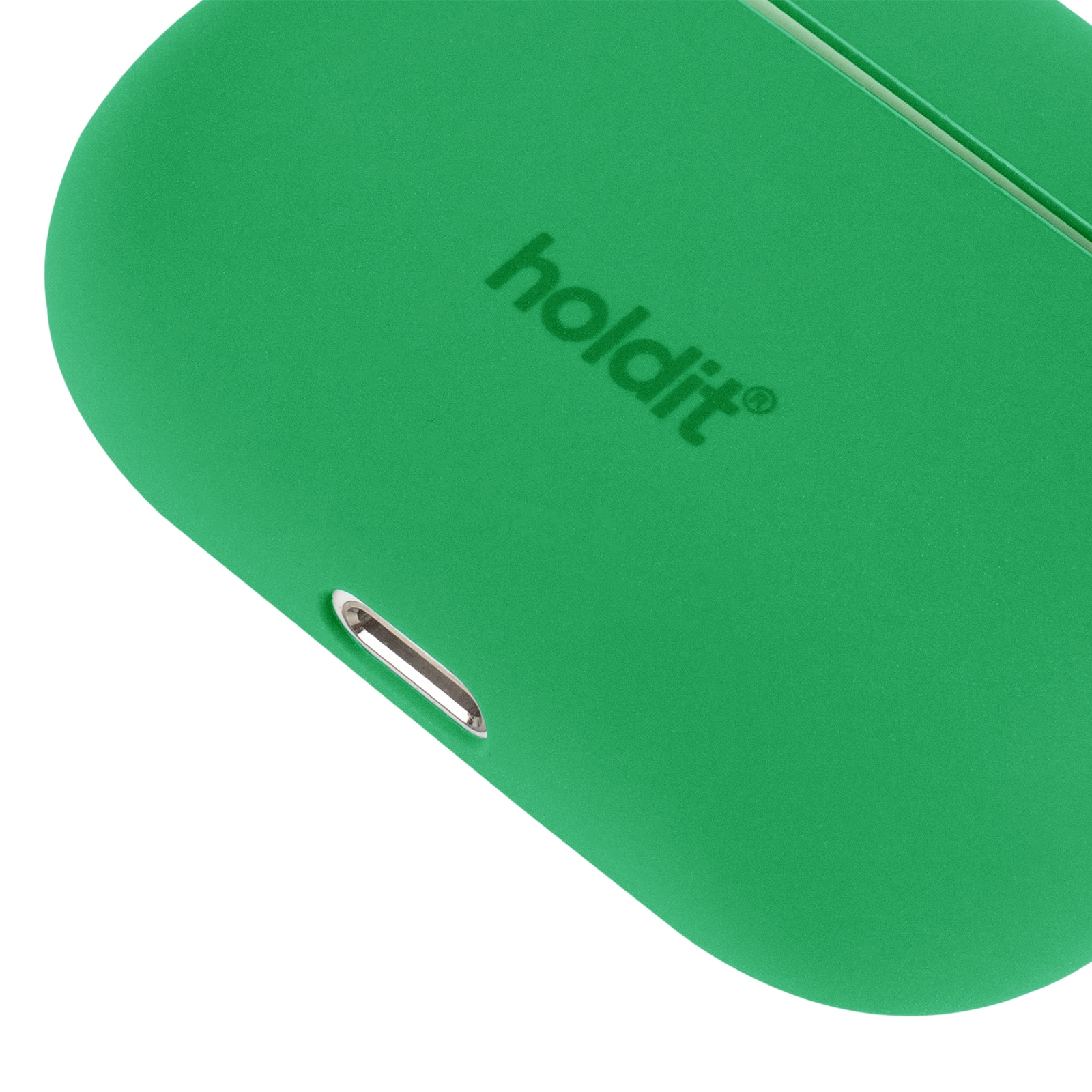 Custodia in silicone AirPods Pro Grass Green