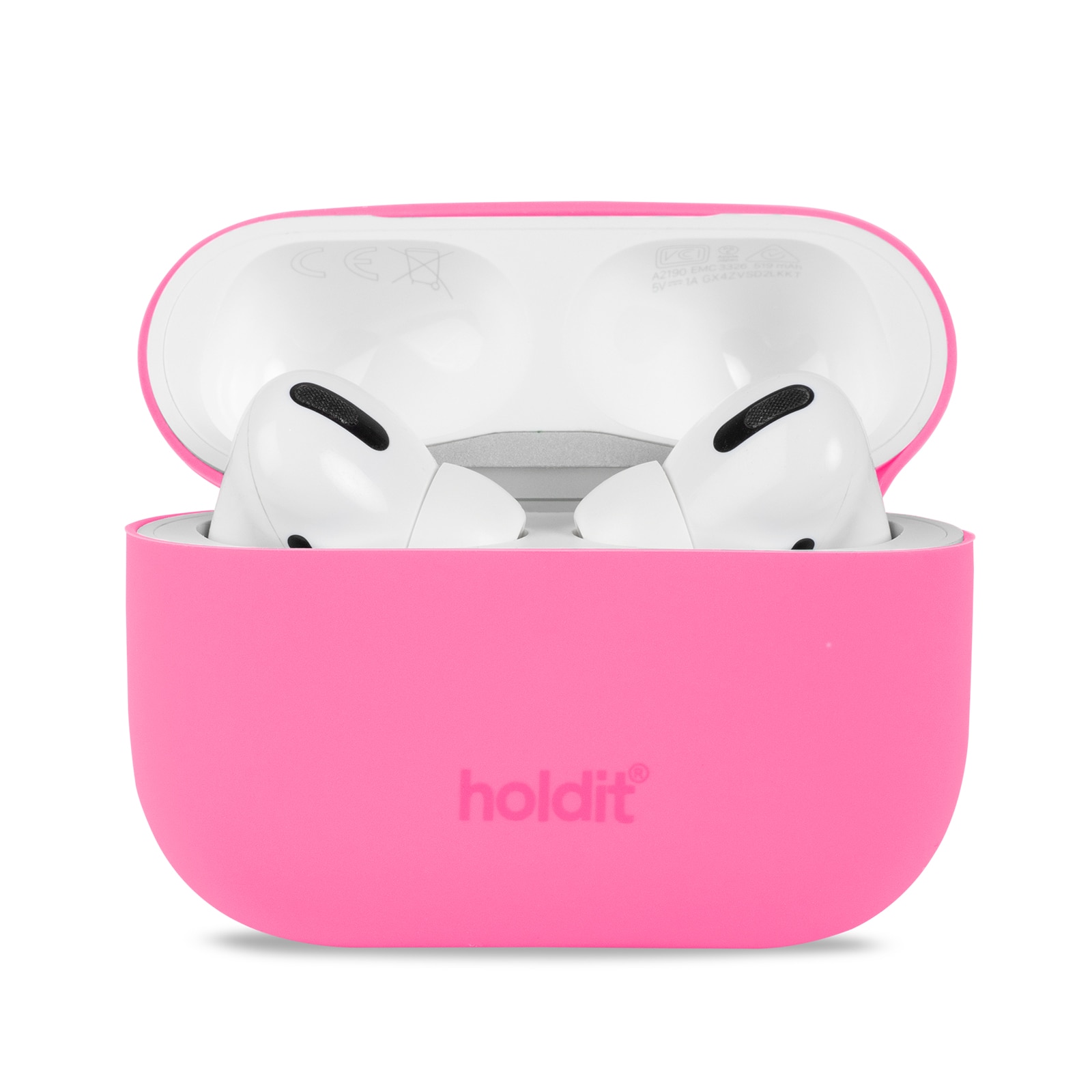 Custodia in silicone AirPods Pro 2 Bright Pink