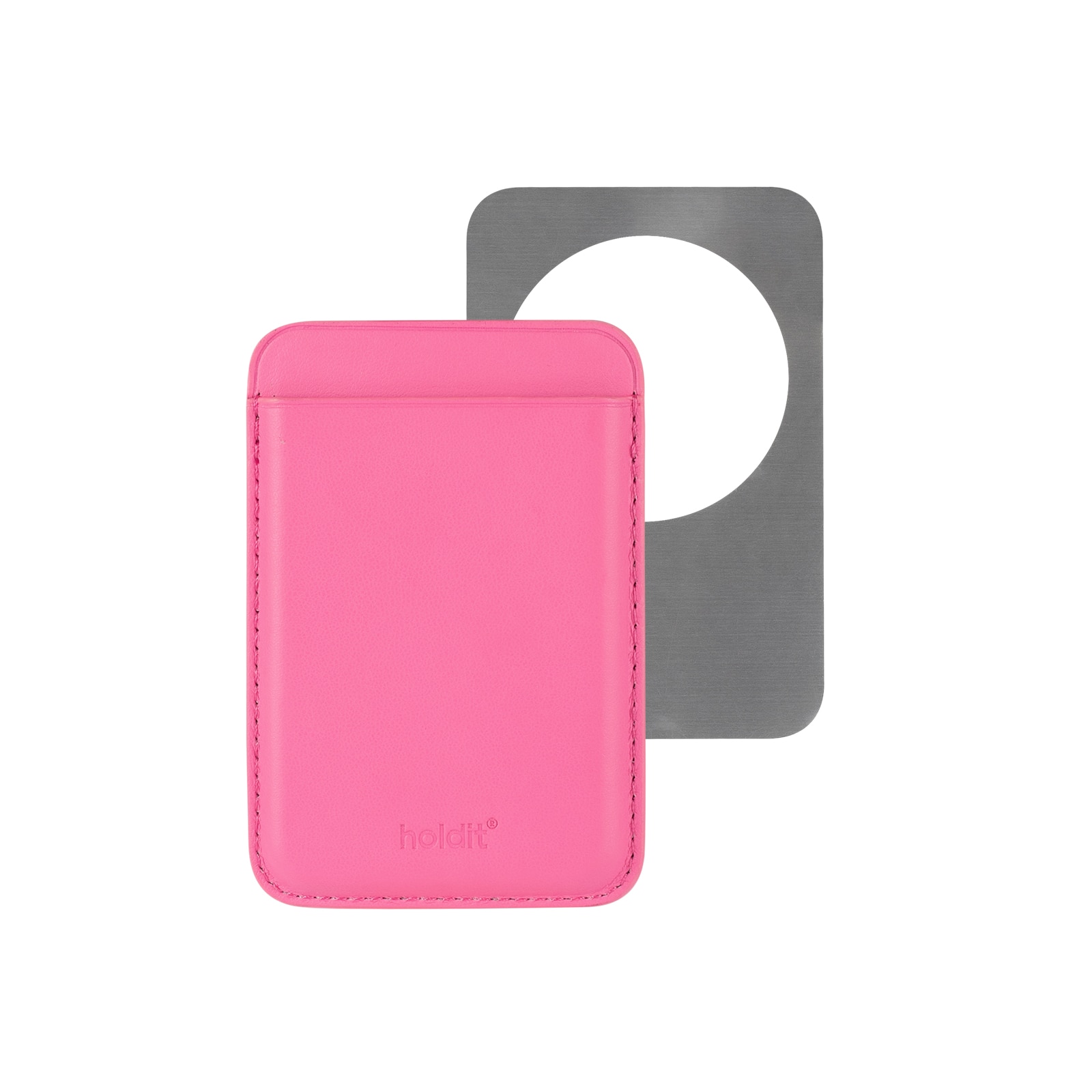 Porta tessere magnetico Bright Pink
