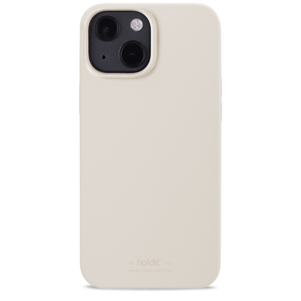 Cover in silicone iPhone 14 Pro Max Light Beige