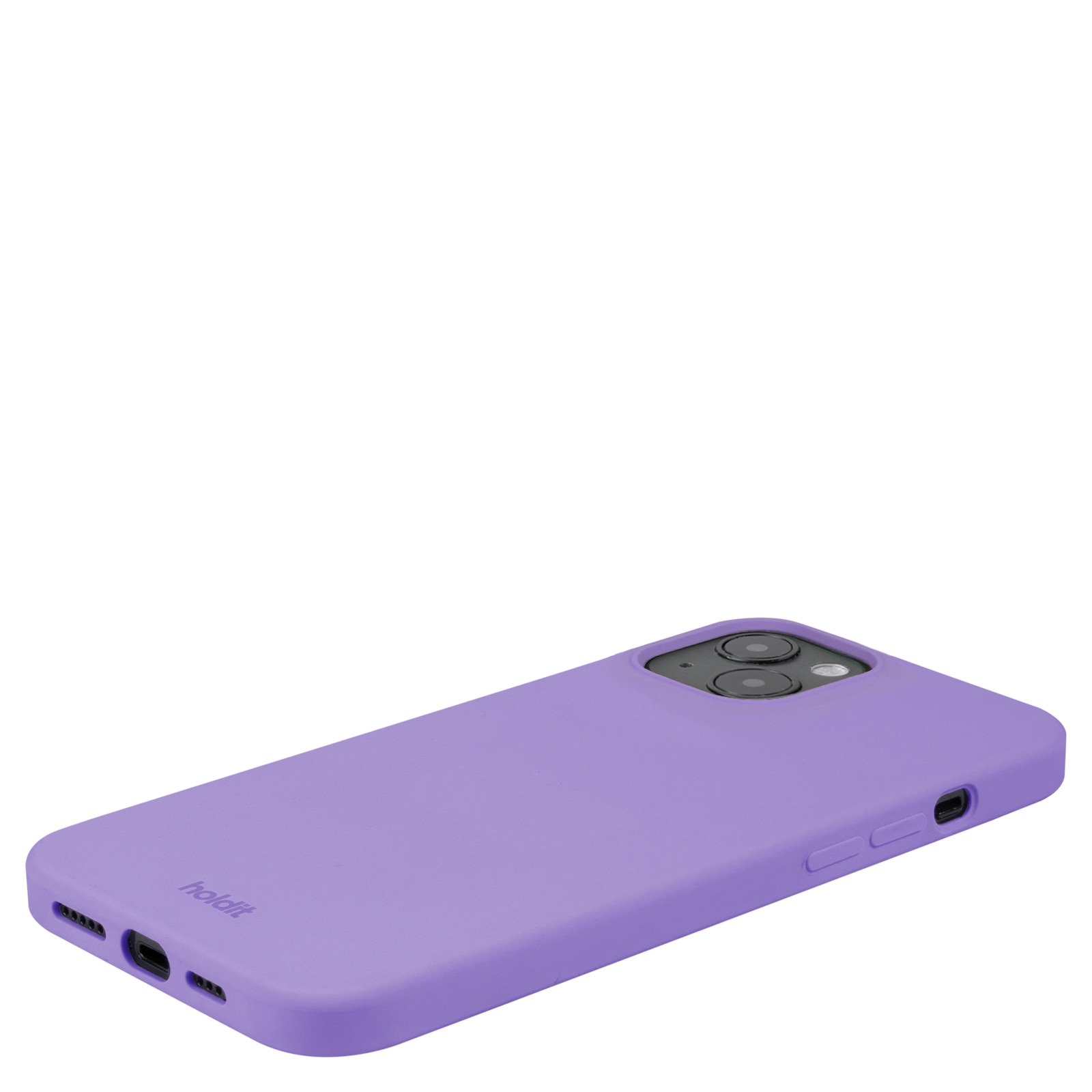 Cover in silicone iPhone 14 Plus Violet