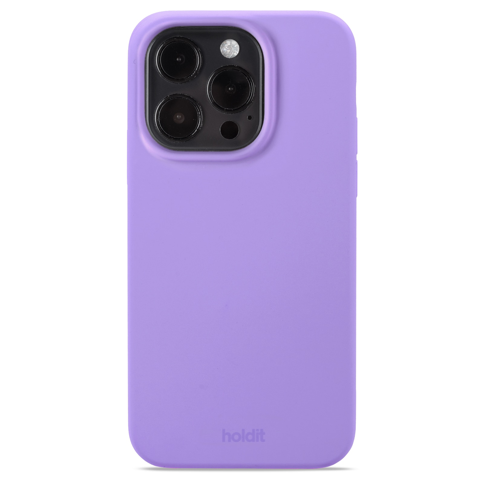 Cover in silicone iPhone 14 Pro Violet