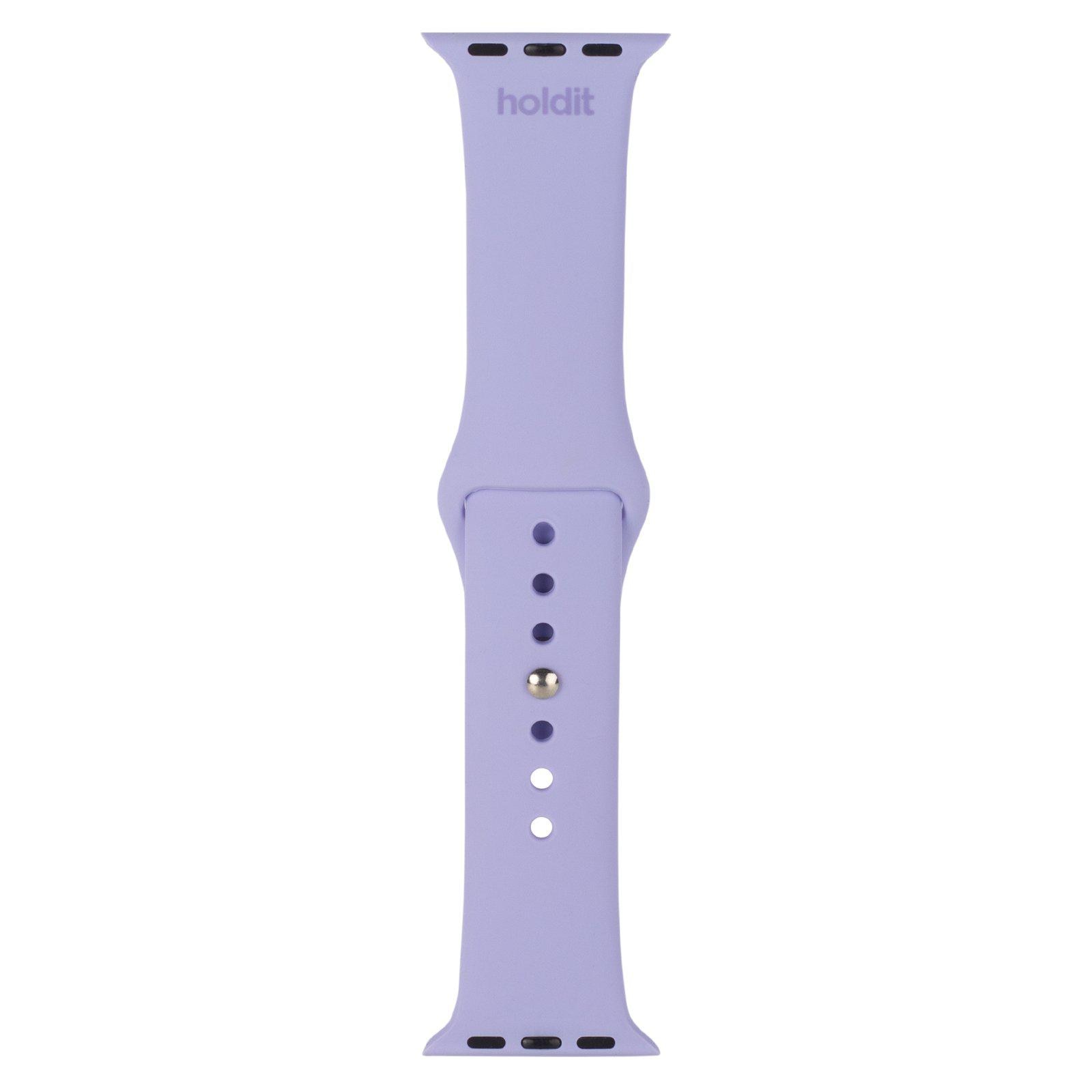 Cinturino in Silicone Apple Watch 41mm Series 8 Lavender