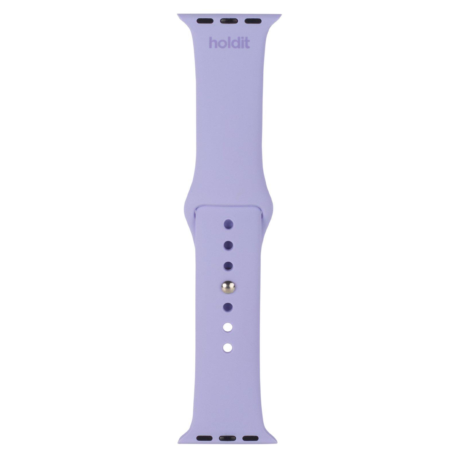 Cinturino in Silicone Apple Watch 41mm Series 9 Lavender