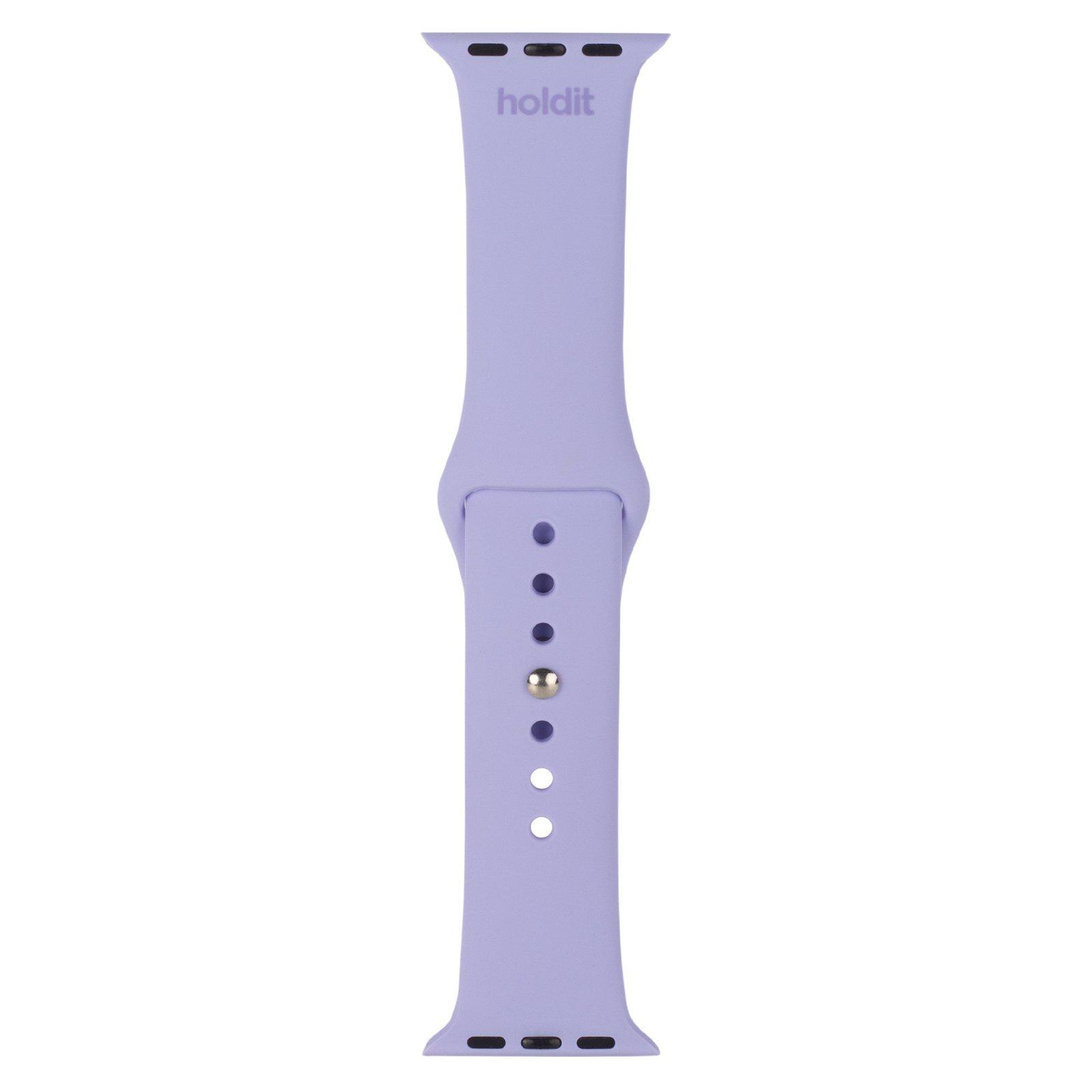 Cinturino in Silicone Apple Watch 45mm Series 9 Lavender