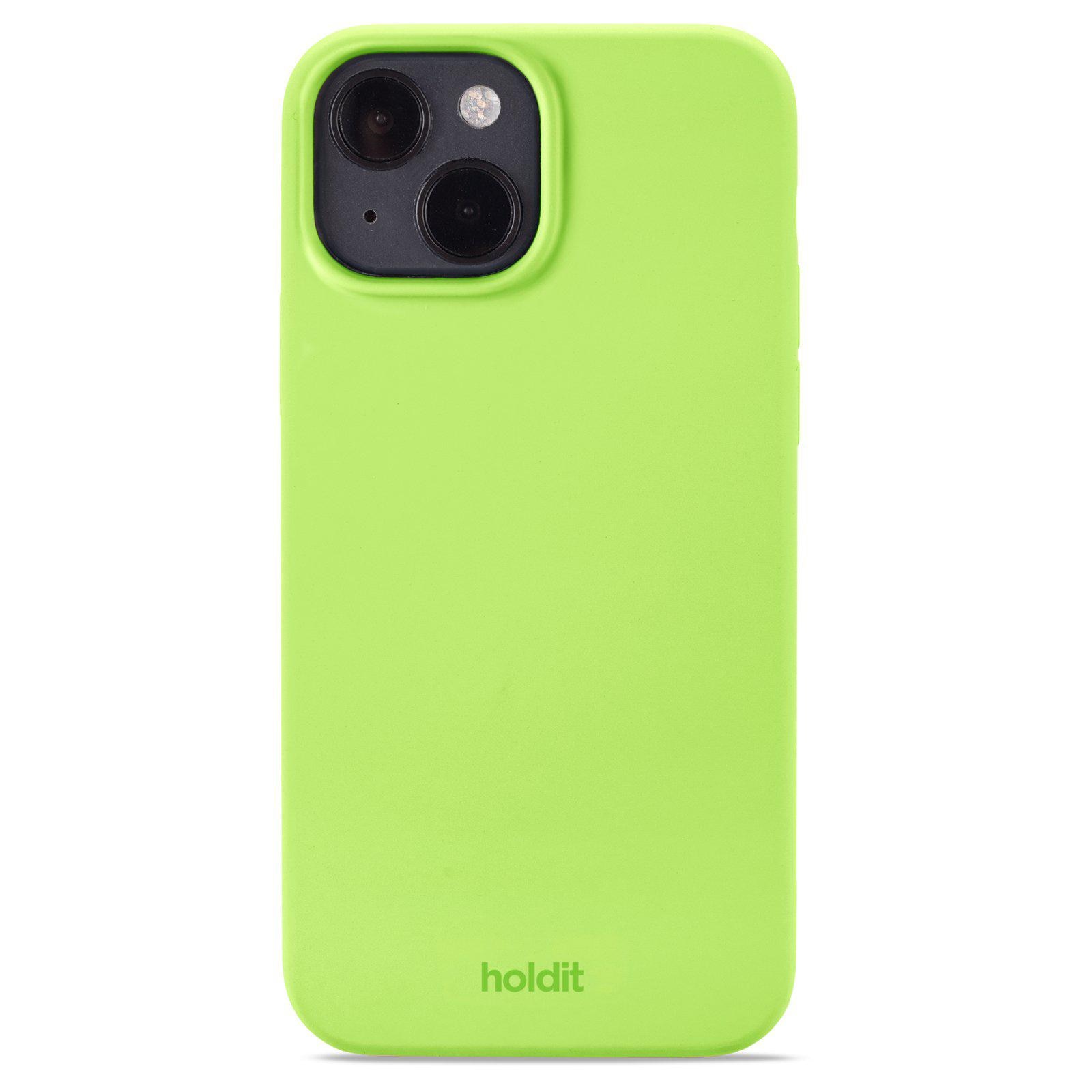 Cover in silicone per iPhone 14 Acid Green