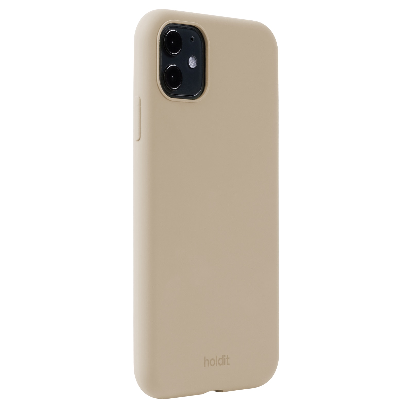Cover in silicone per iPhone 11 Beige