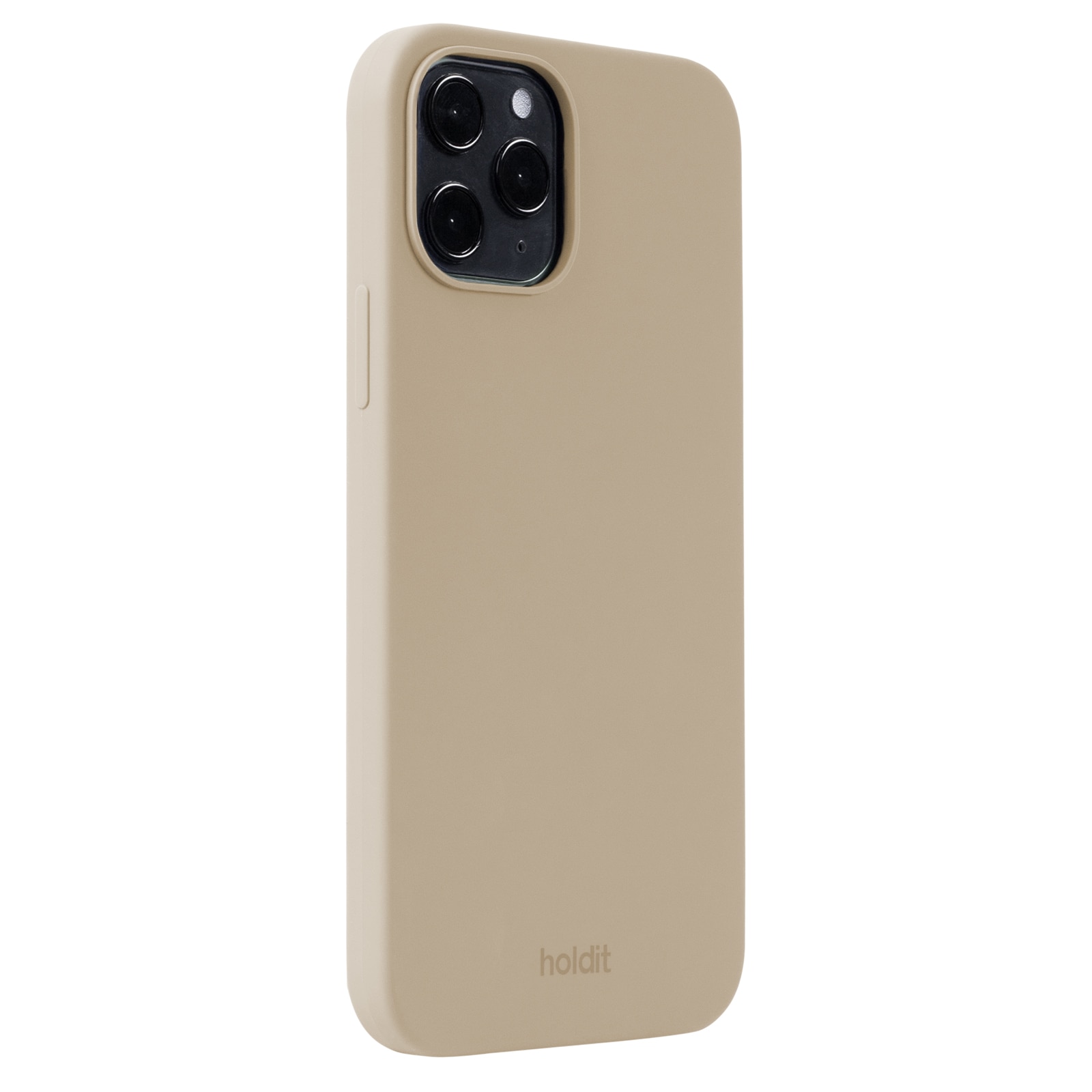 Cover in silicone iPhone 12/12 Pro Latte Beige