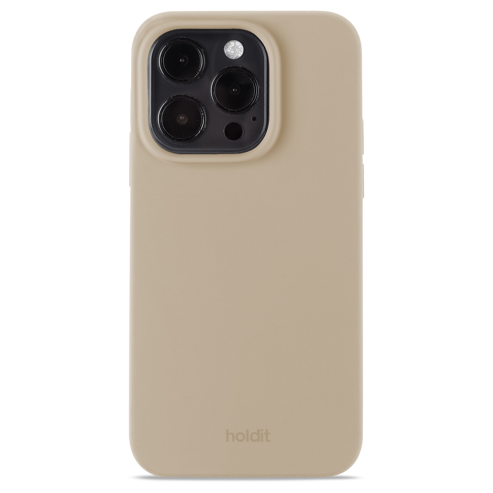 Cover in silicone per iPhone 14 Pro Beige