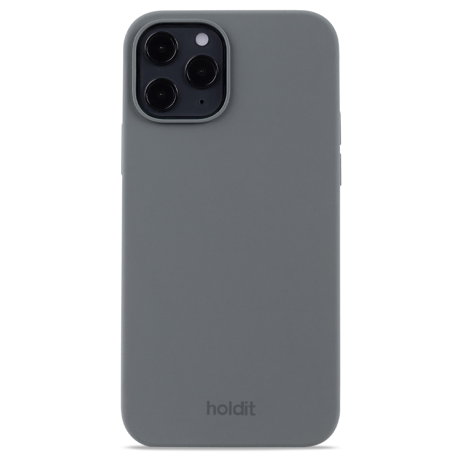 Cover in silicone iPhone 12/12 Pro Space Gray