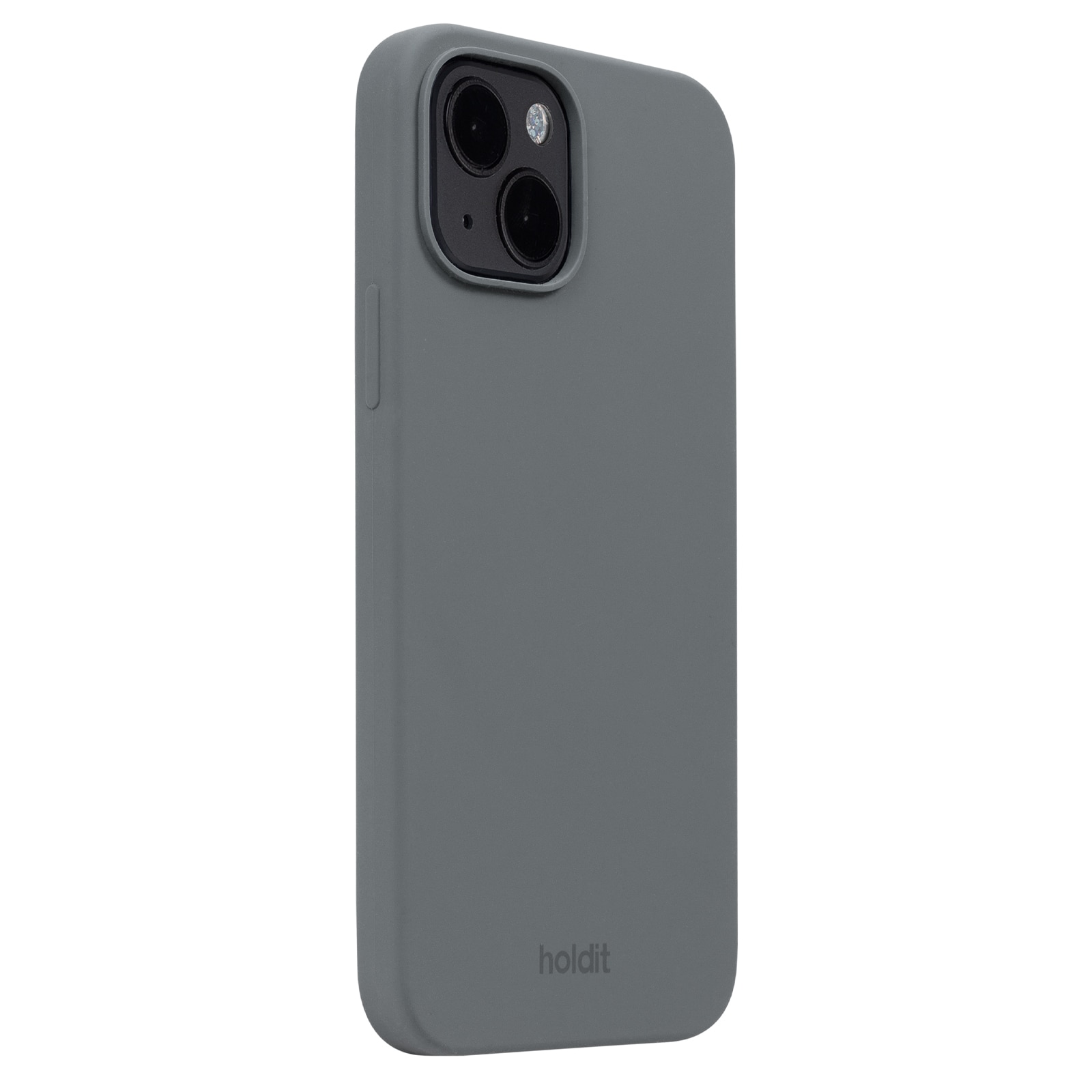 Cover in silicone iPhone 13 Space Gray