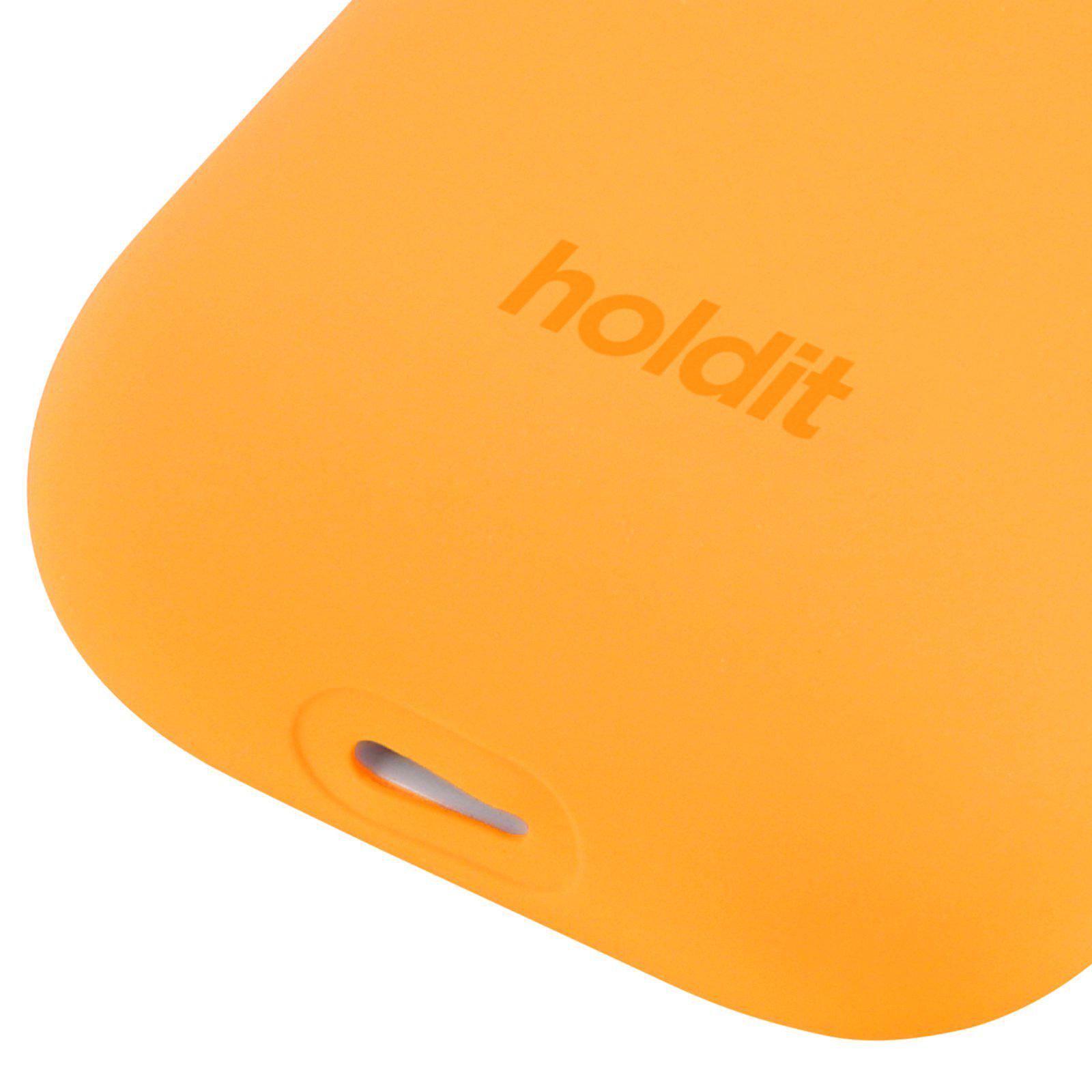 Custodia in silicone AirPods Orange Juice