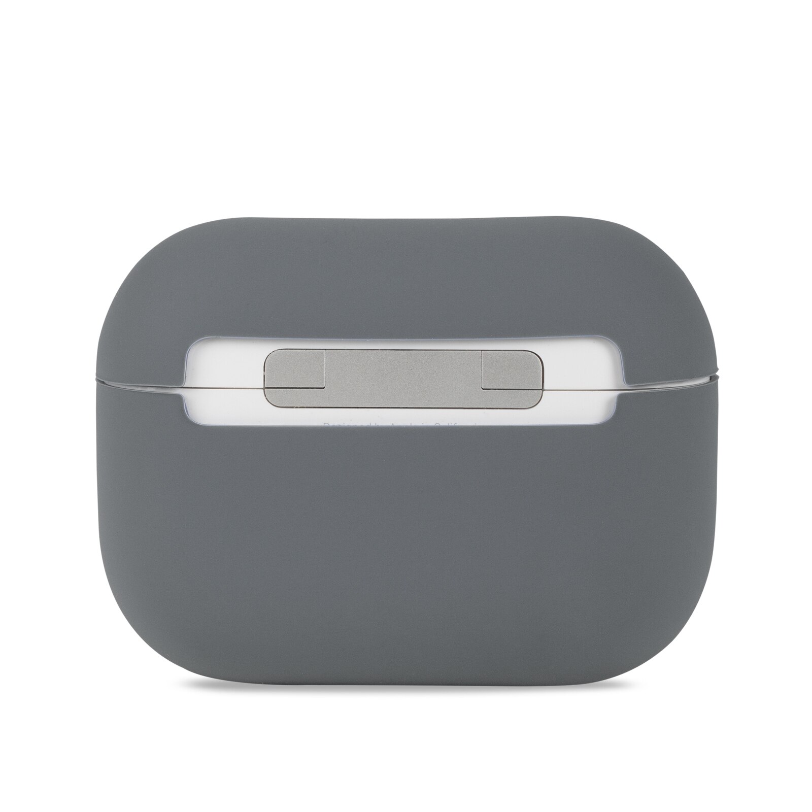 Custodia in silicone AirPods Pro Space Gray