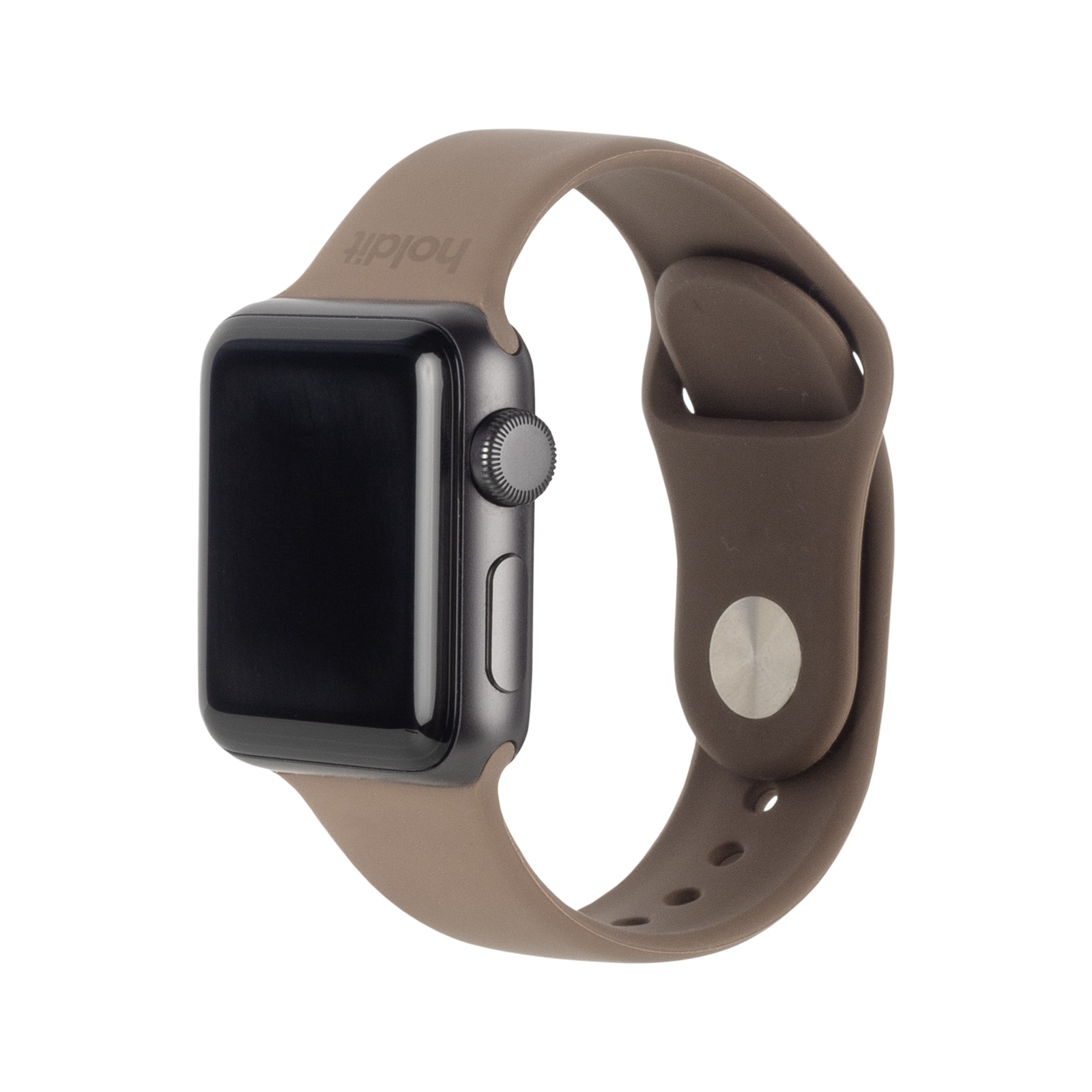 Cinturino in Silicone Apple Watch 38/40/41 mm Mocha Brown