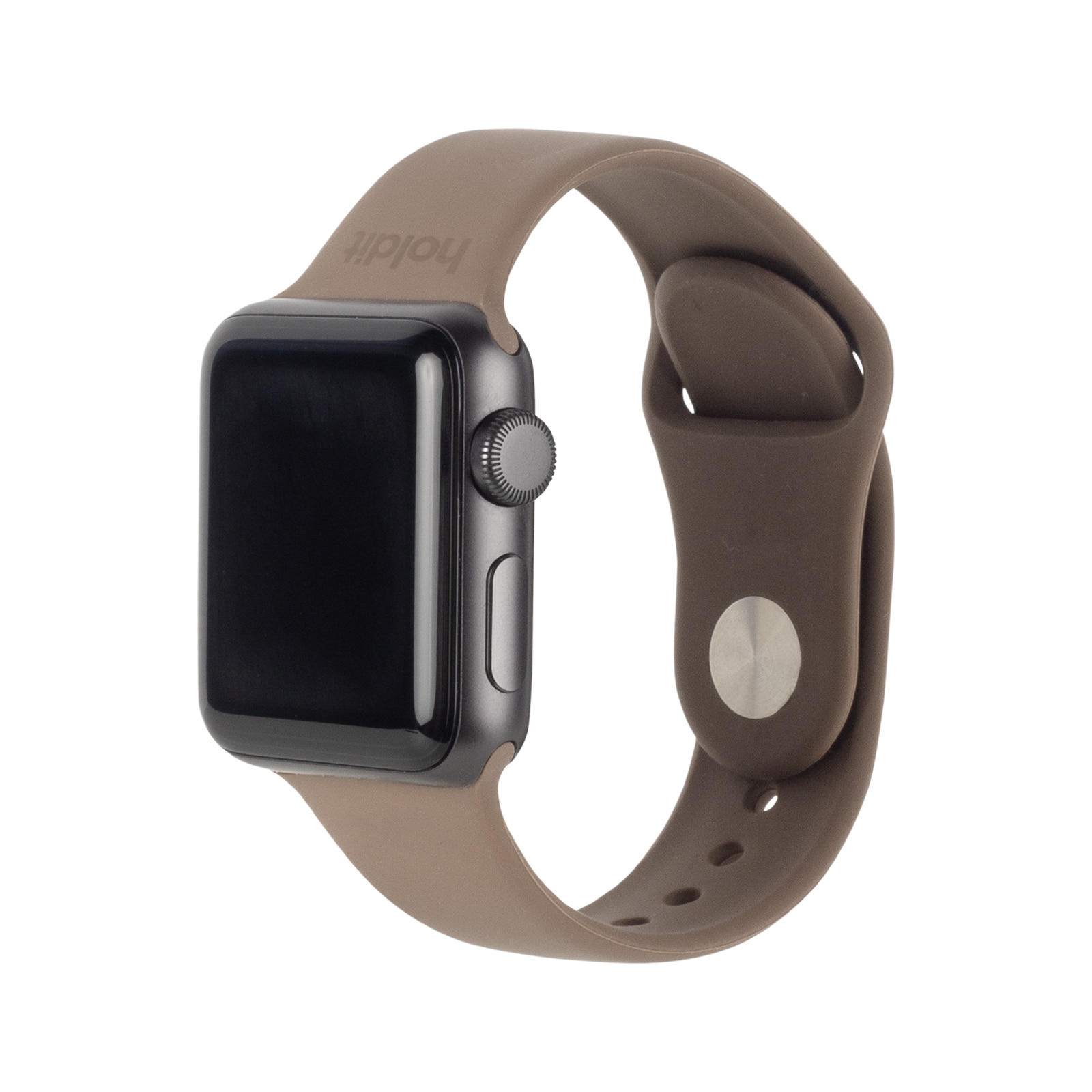 Cinturino in Silicone Apple Watch 38mm Mocha Brown