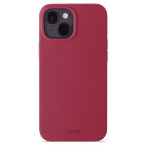 Cover in silicone per iPhone 13 Red Velvet